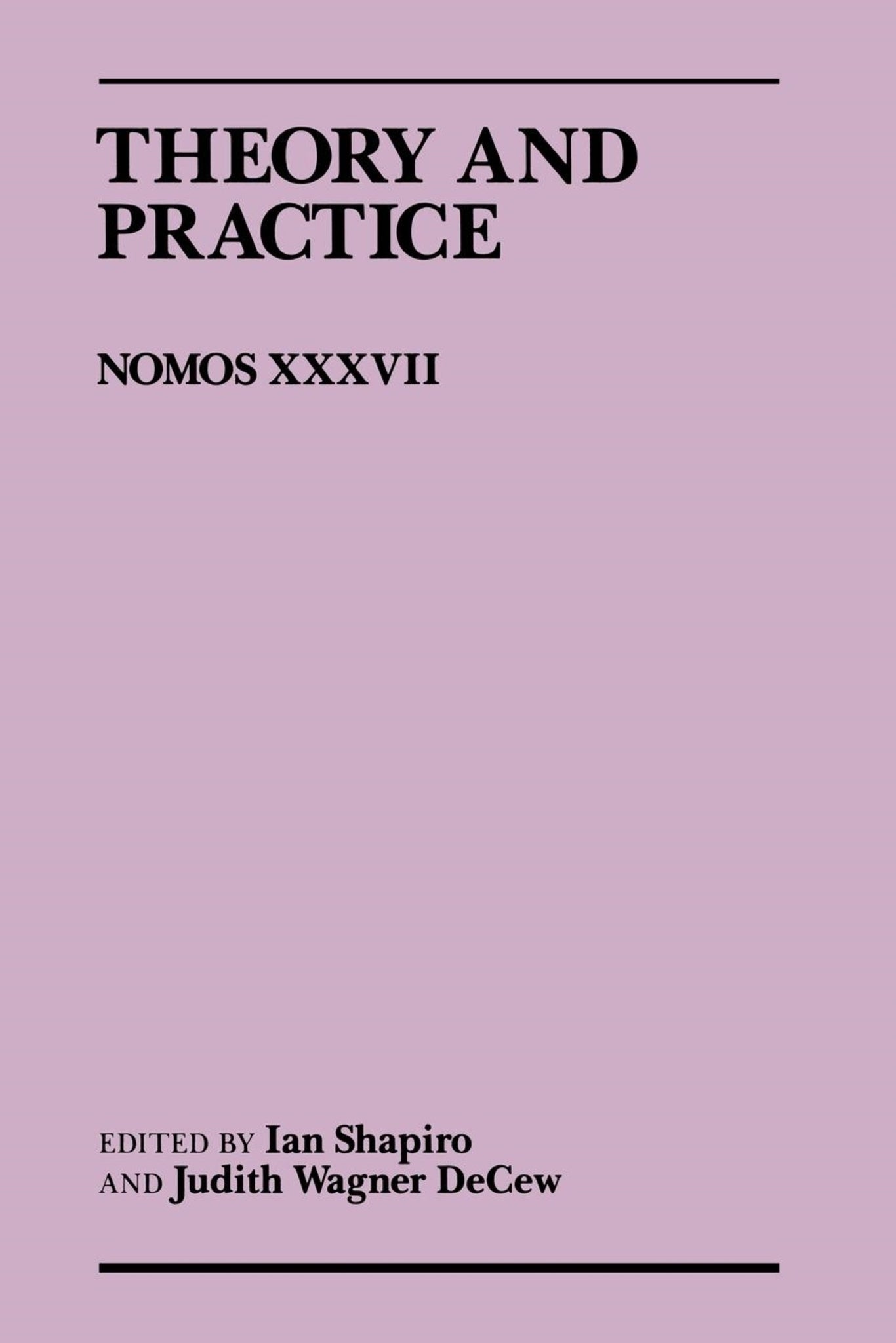 Cover image for Theory and Practice ISBN 9780814780558
