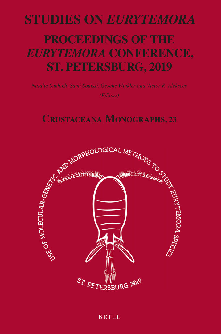 Cover image for Studies on Eurytemora ISBN 9789004465558
