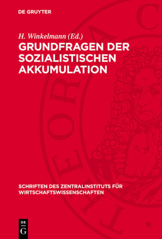 Grundfragen der sozialistischen Akkumulation