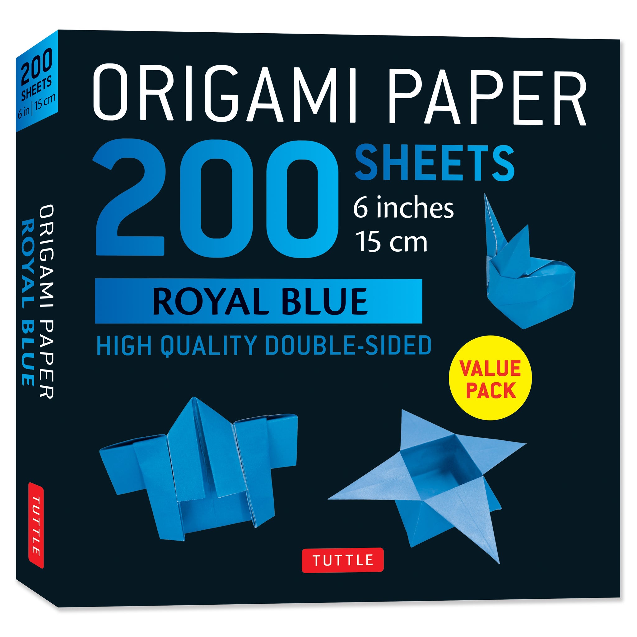 Cover image for Origami Paper 200 sheets Royal Blue 6" ISBN 9780804858908