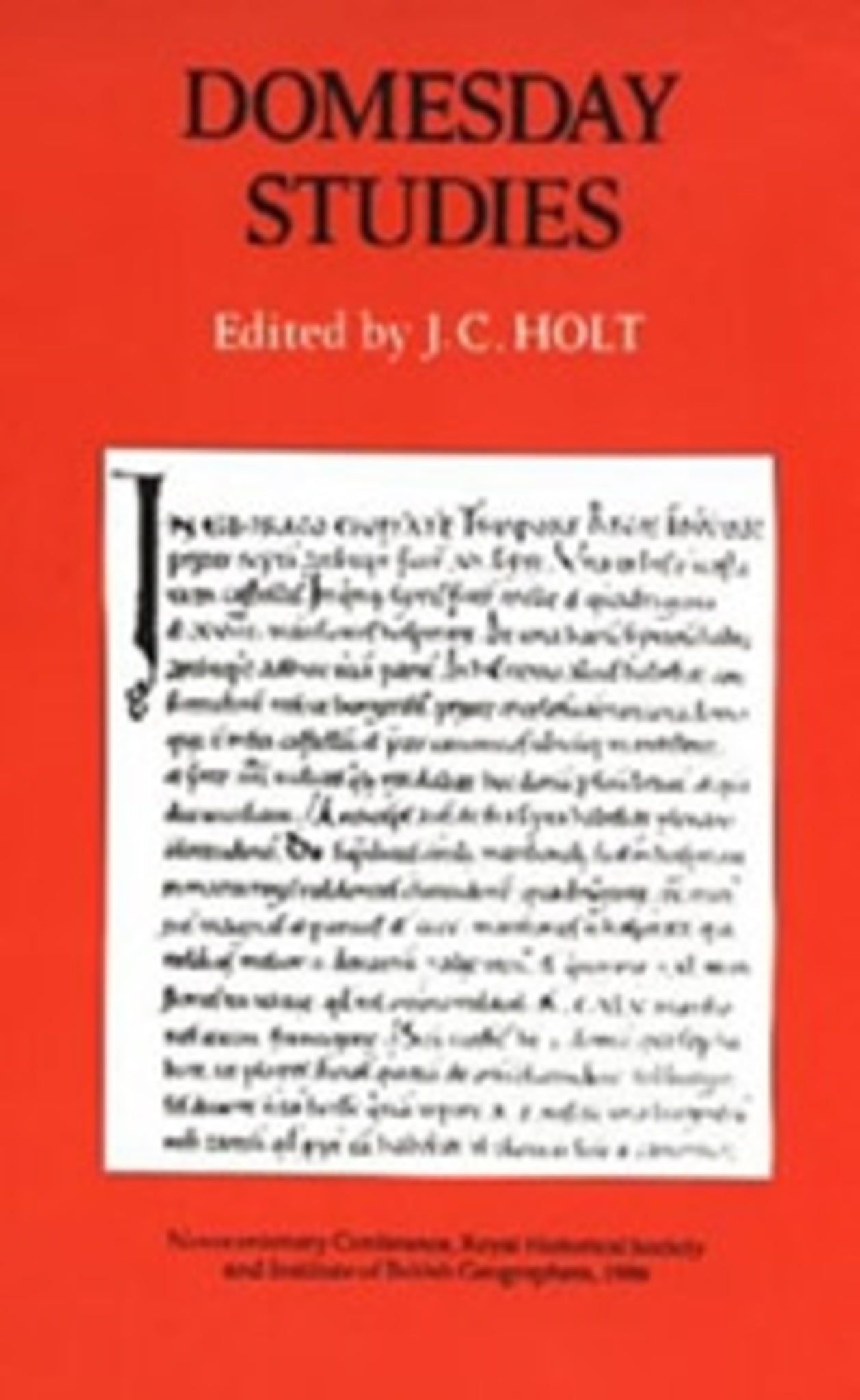 Domesday Studies