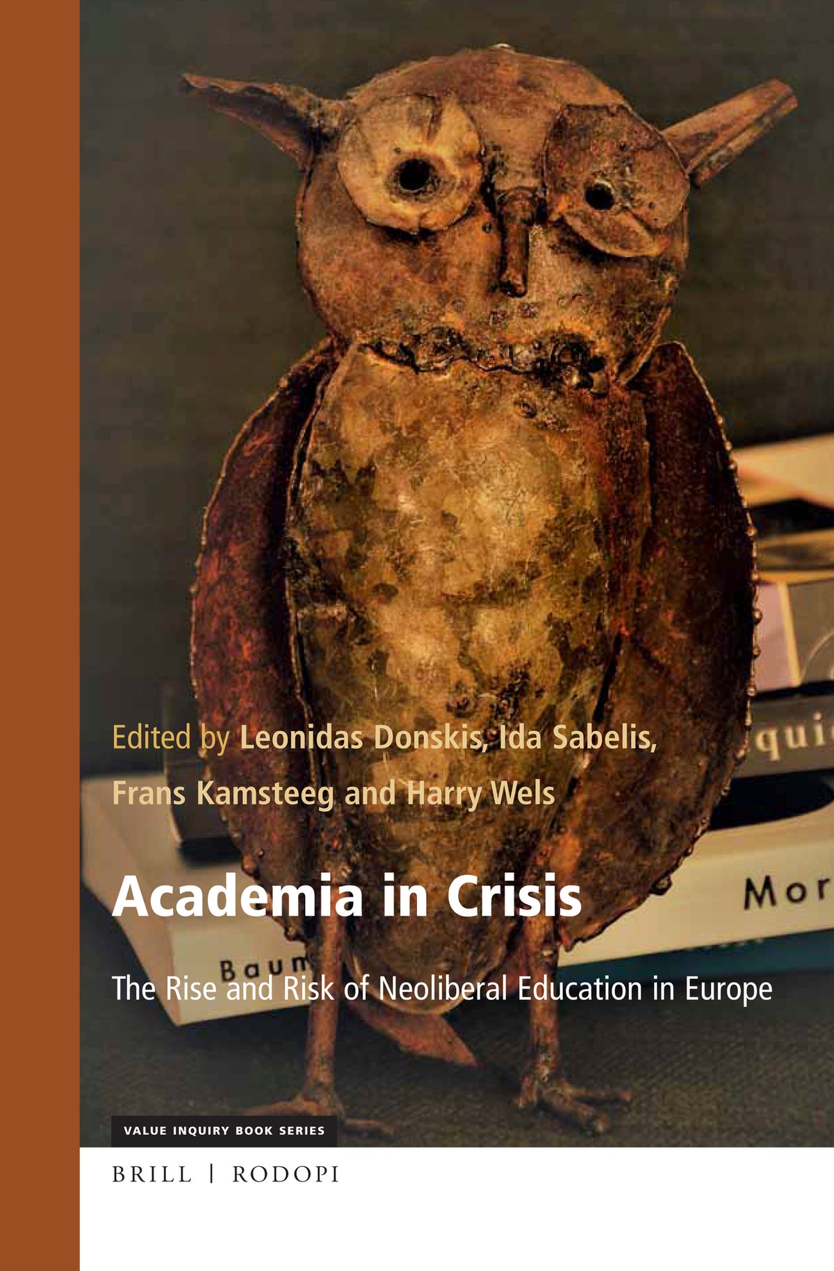 Cover image for Academia in Crisis ISBN 9789004401587