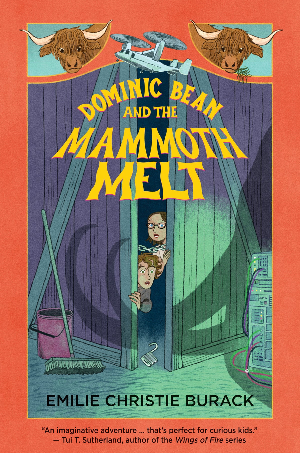 Cover image for Dominic Bean and the Mammoth Melt ISBN 9781779461858