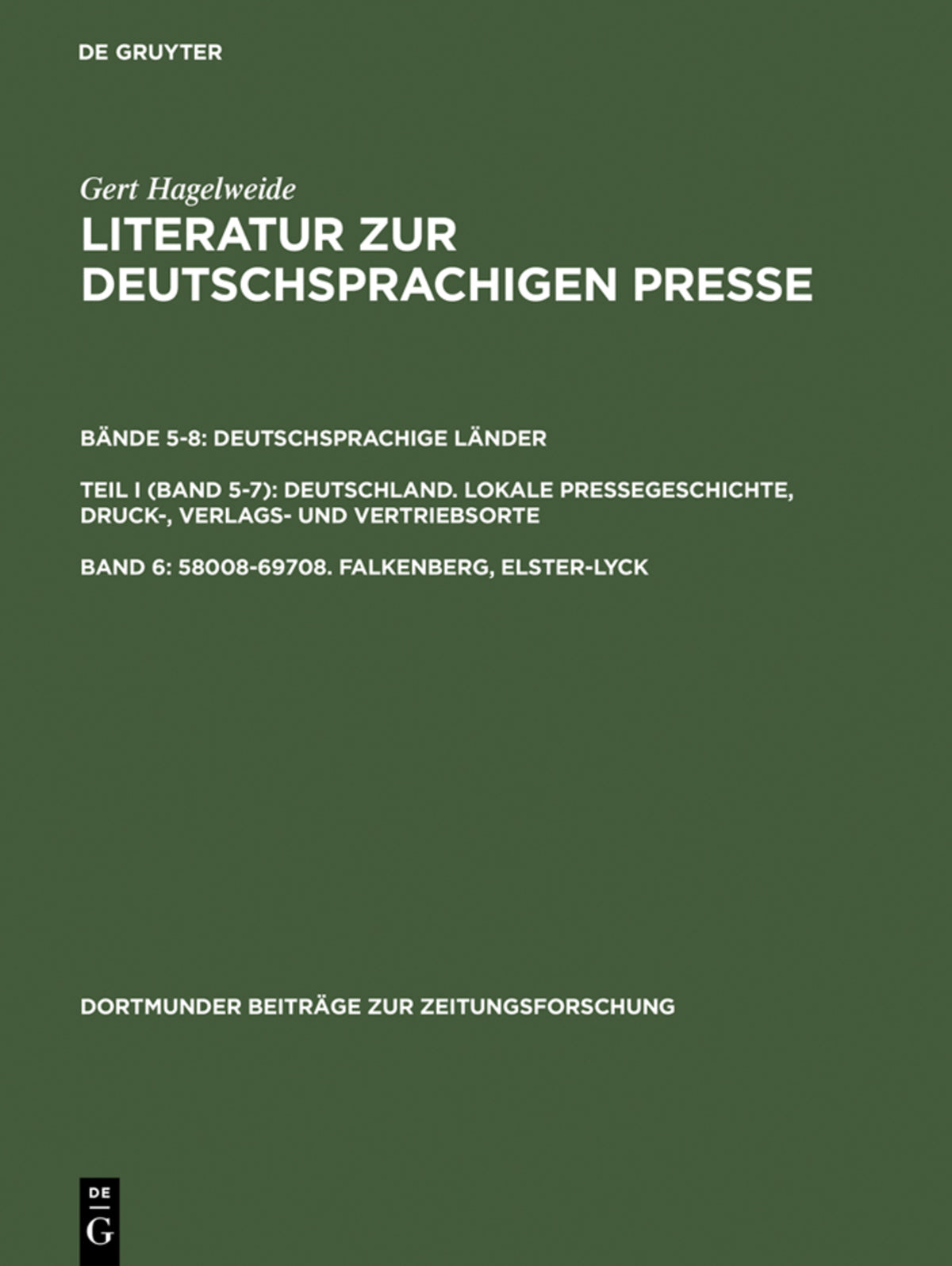 58008–69708. Falkenberg, Elster–Lyck