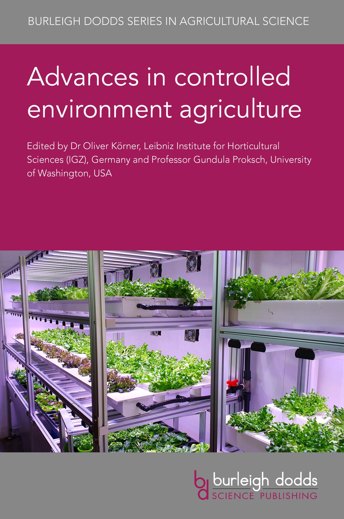 Cover image for Advances in controlled environment agriculture ISBN 9781835451472