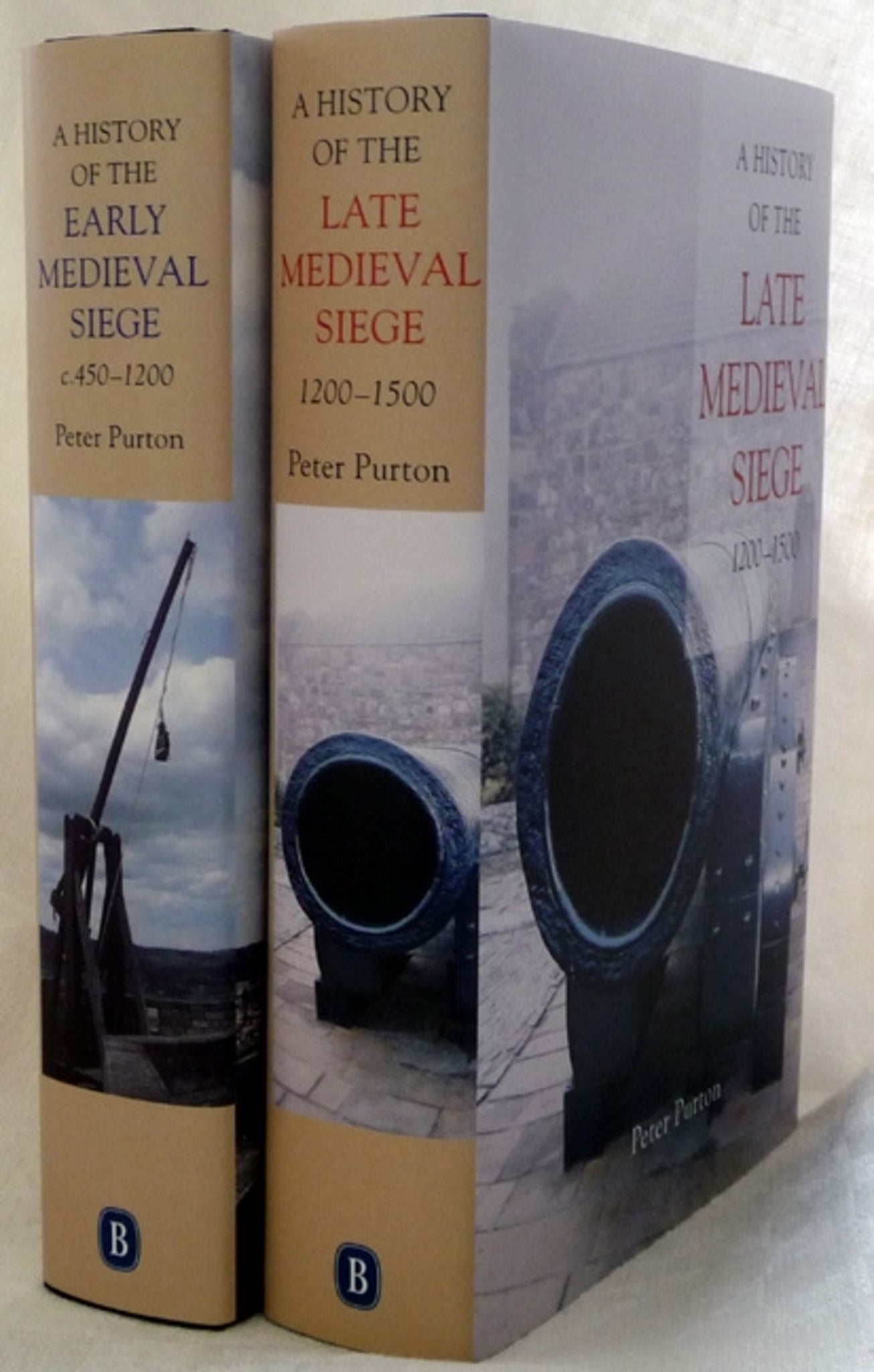 Cover image for A History of the Early and Late Medieval Siege [2 volume set] ISBN 9781843834502