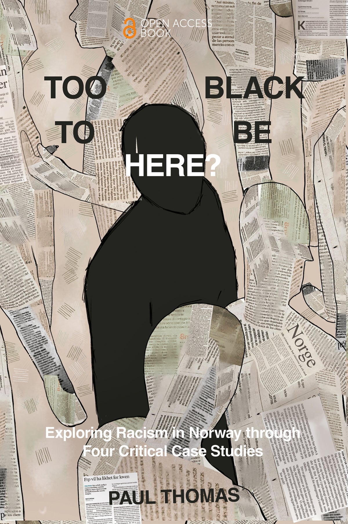 Cover image for Too Black to Be Here? ISBN 9781836621652