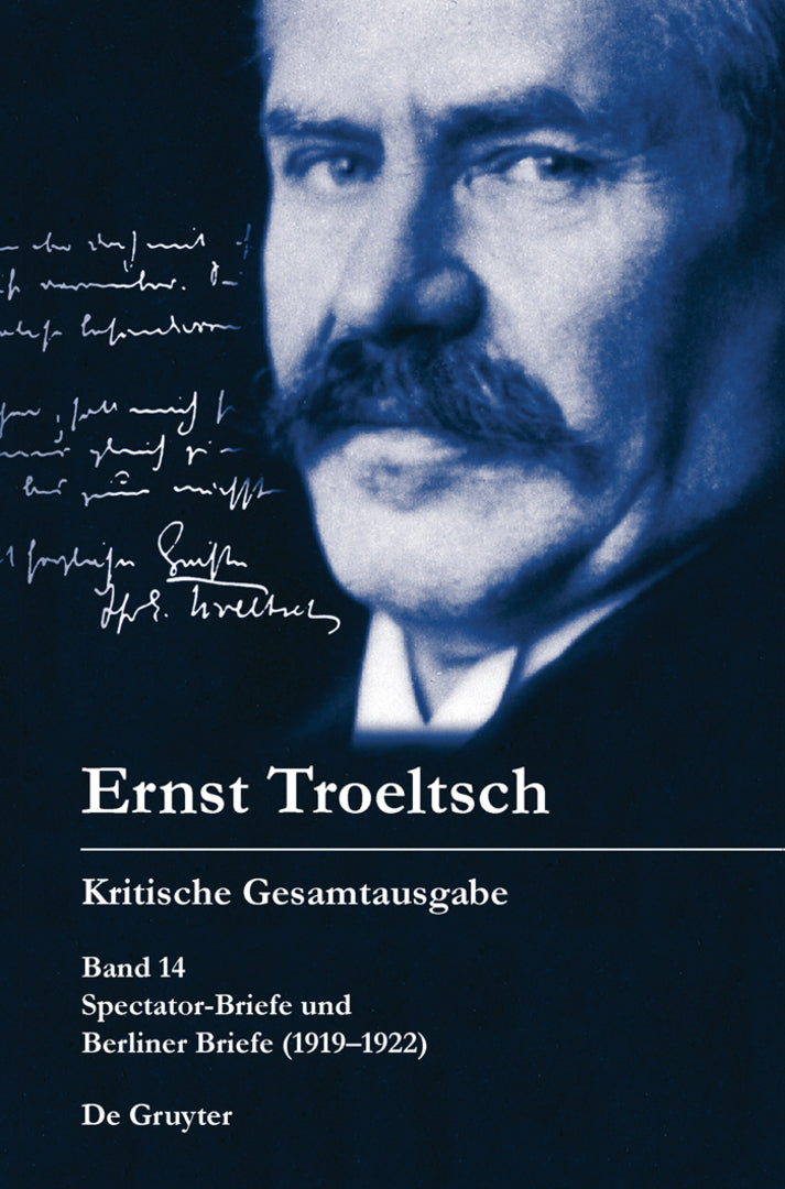 Cover image for Spectator-Briefe und Berliner Briefe (1919–1922) ISBN 9783110411515