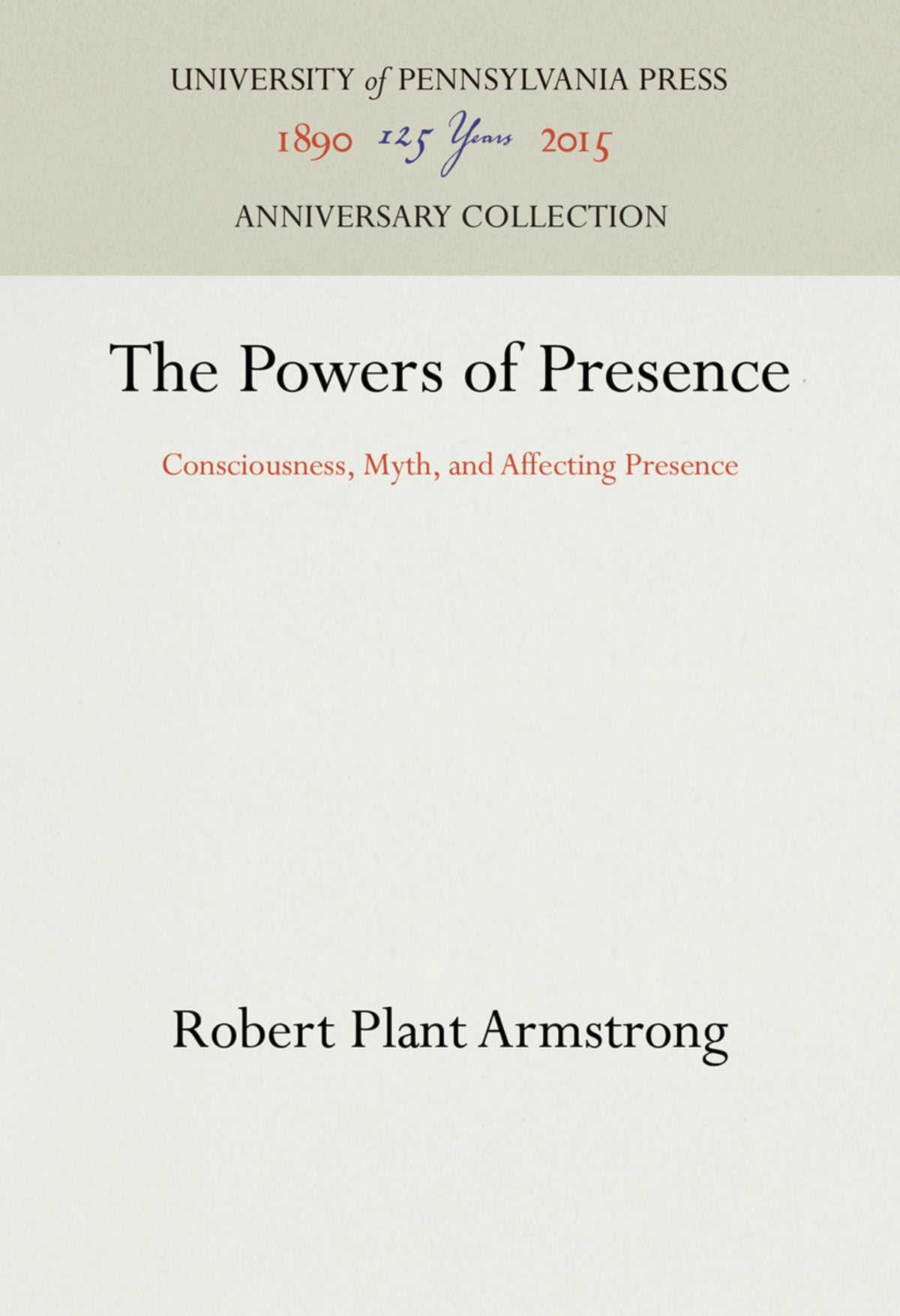 Cover image for The Powers of Presence ISBN 9781512800074