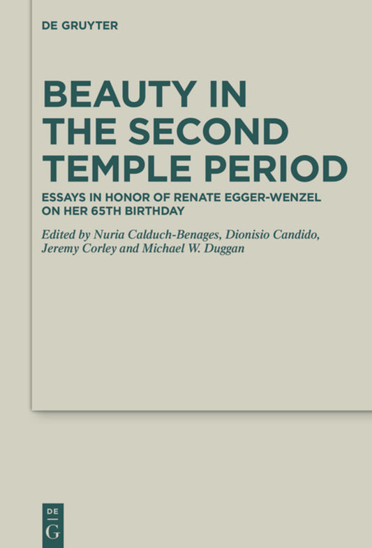 Beauty in the Second Temple Period