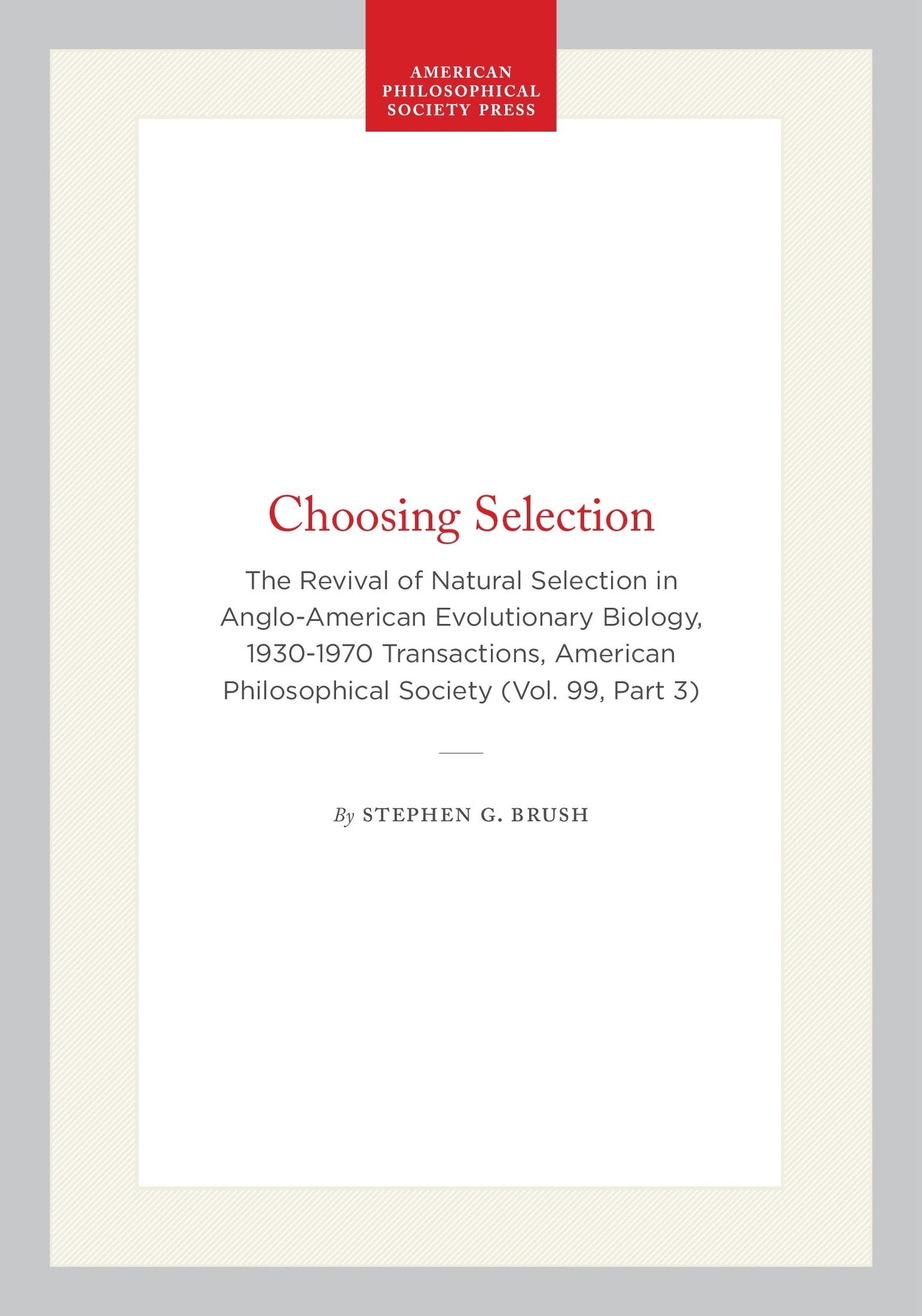 Choosing Selection