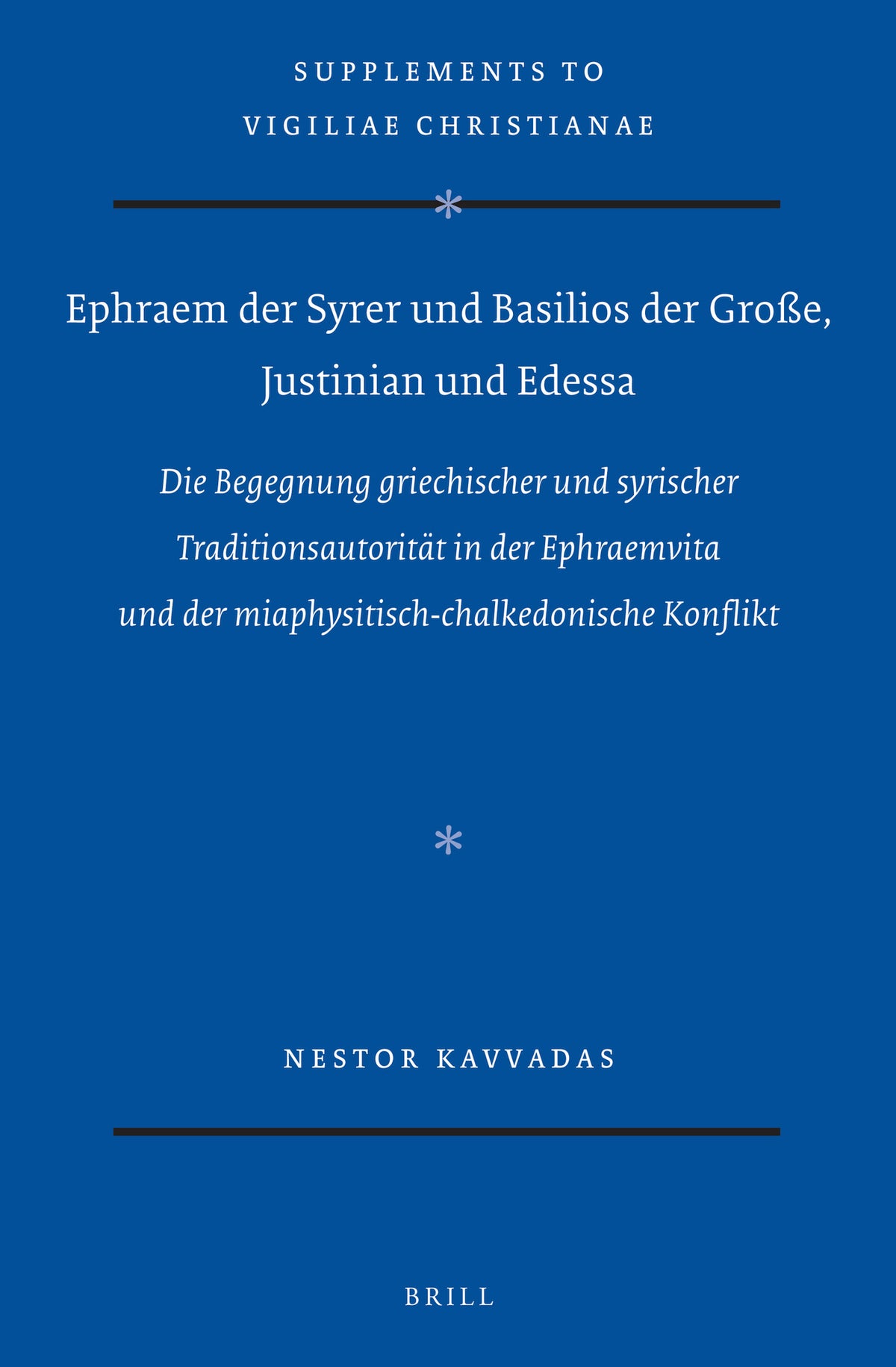 Ephraem der Syrer und Basilios der Große, Justinian und Edessa