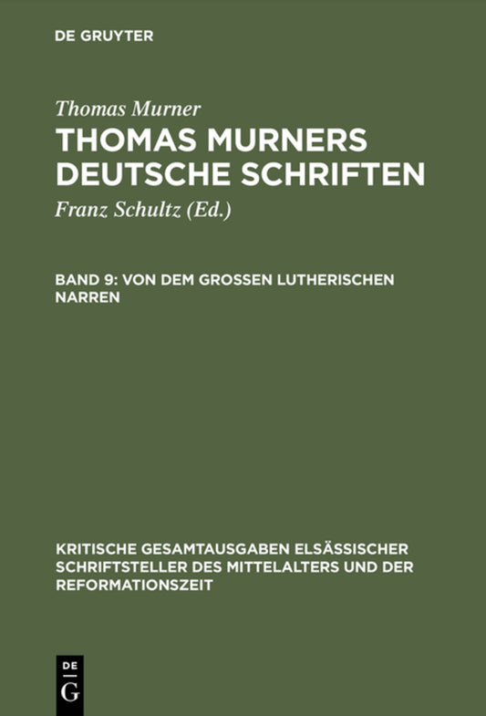 Von dem großen Lutherischen Narren