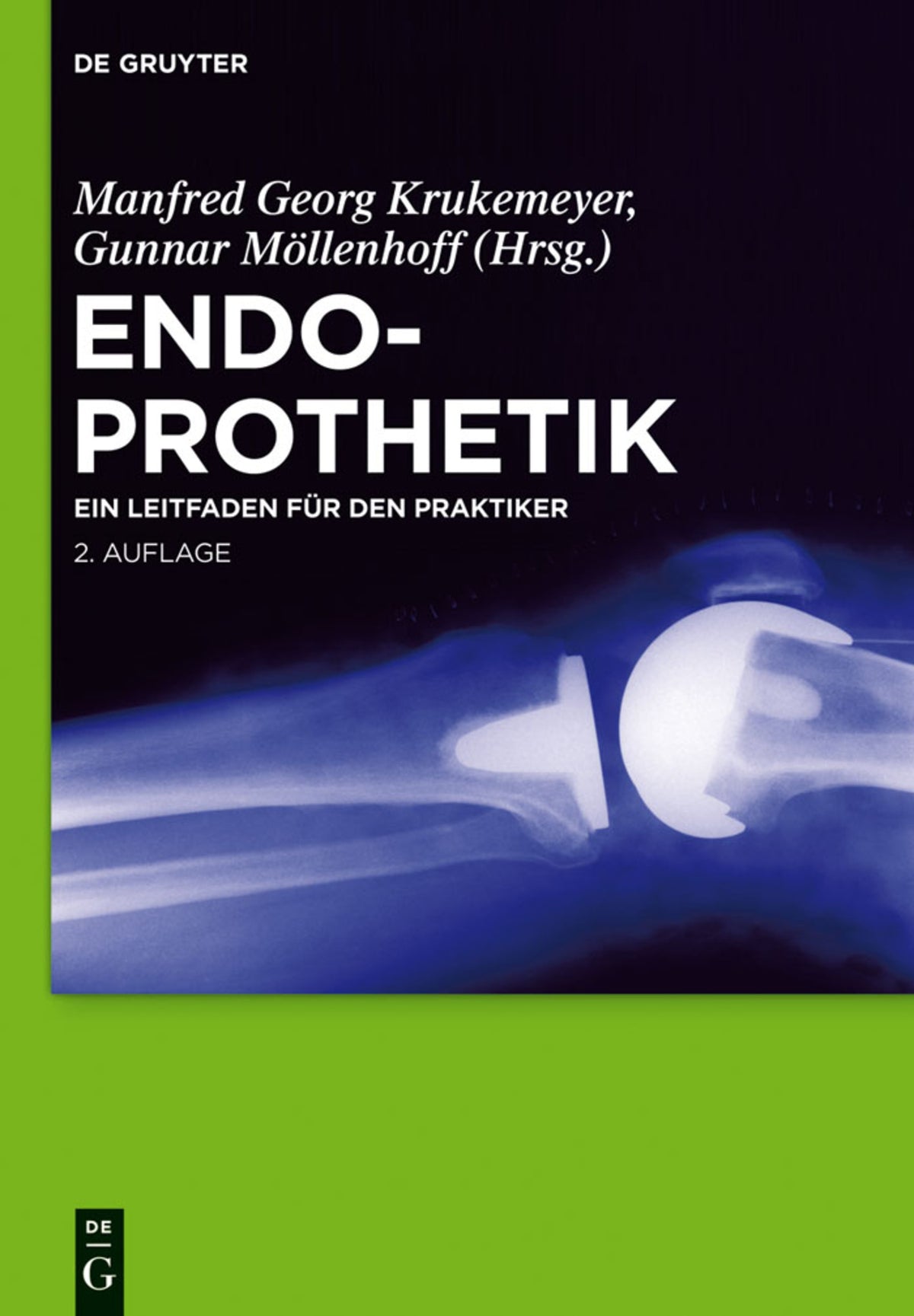Cover image for Endoprothetik ISBN 9783110280180