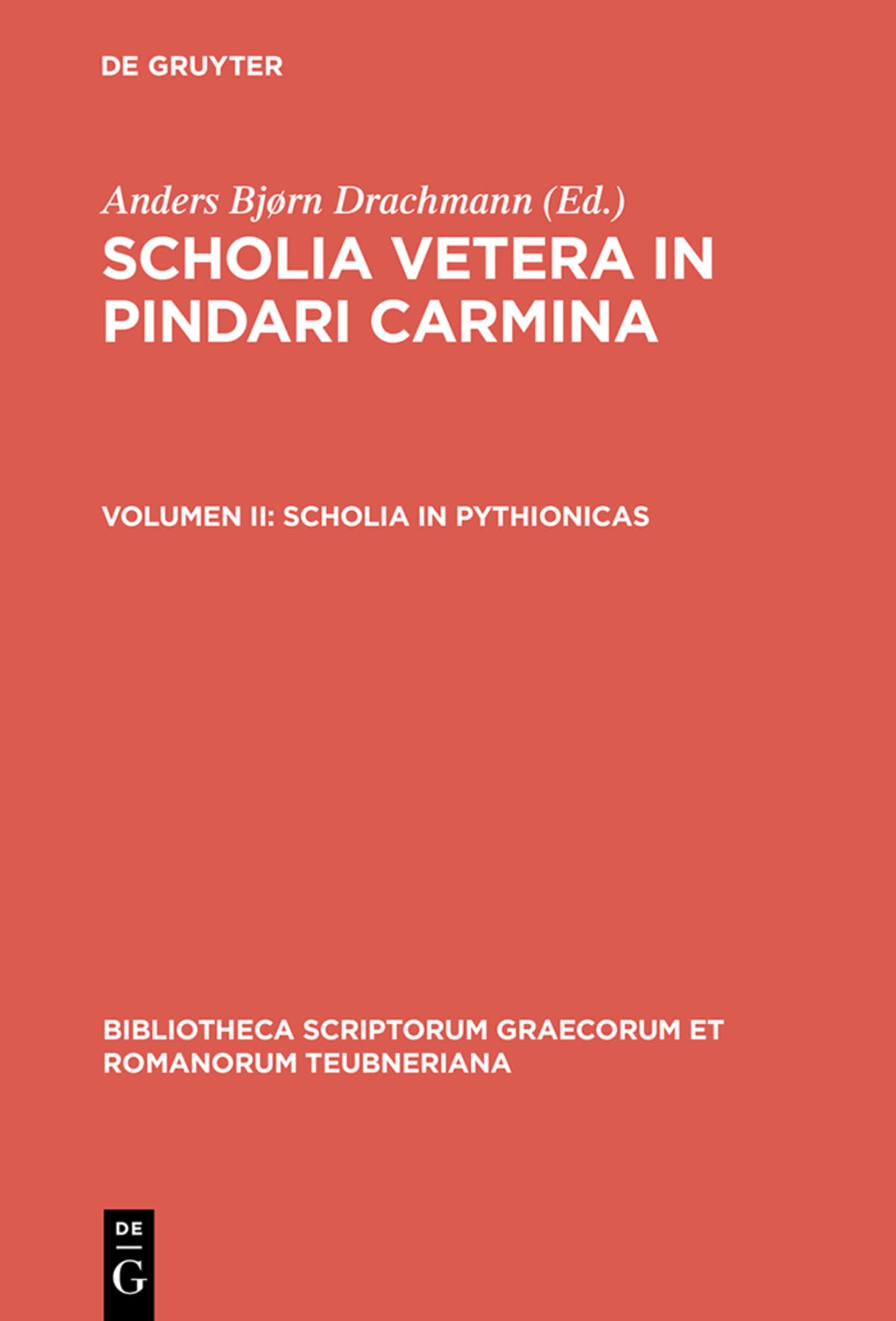 Cover image for Scholia in Pythionicas ISBN 9783598715983