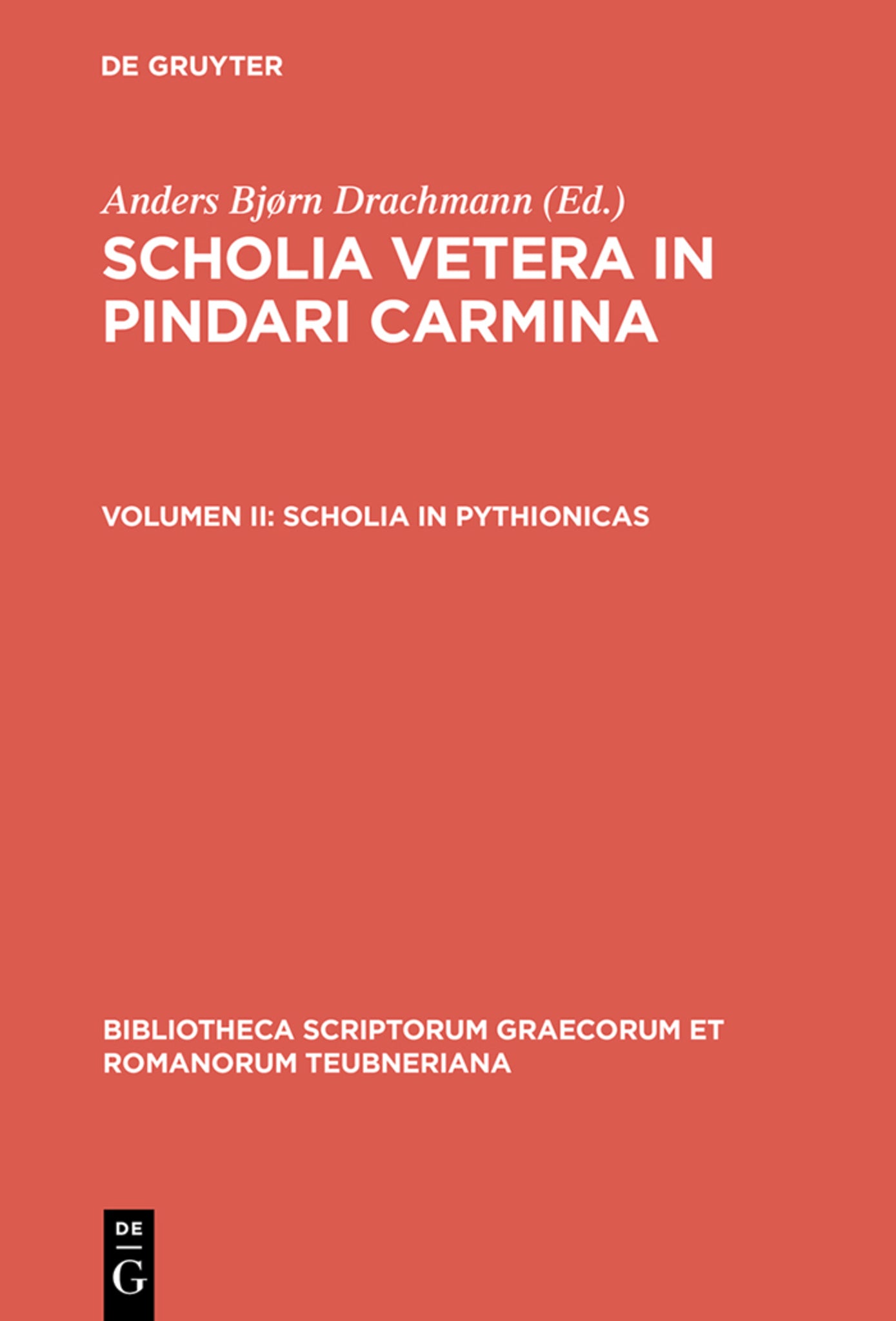 Cover image for Scholia in Pythionicas ISBN 9783598715983