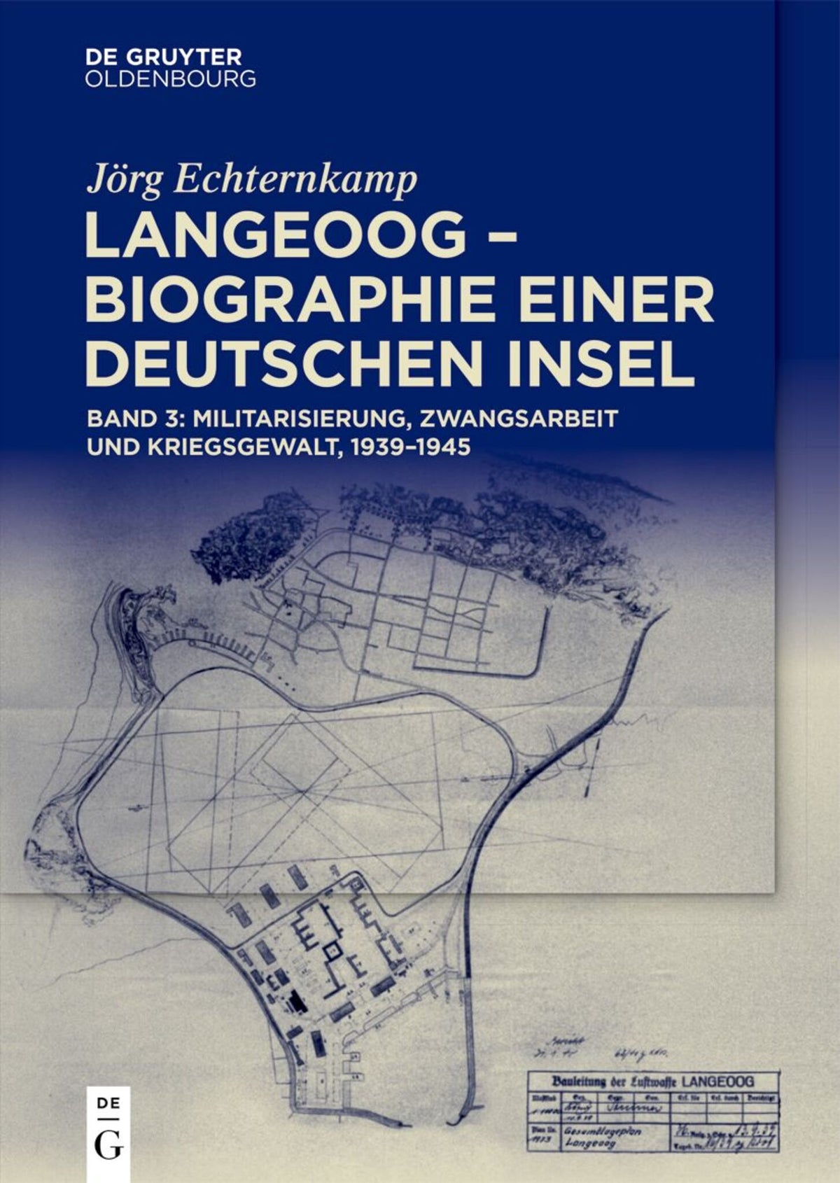 Cover image for Langeoog – Biographie einer deutschen Insel ISBN 9783111677460