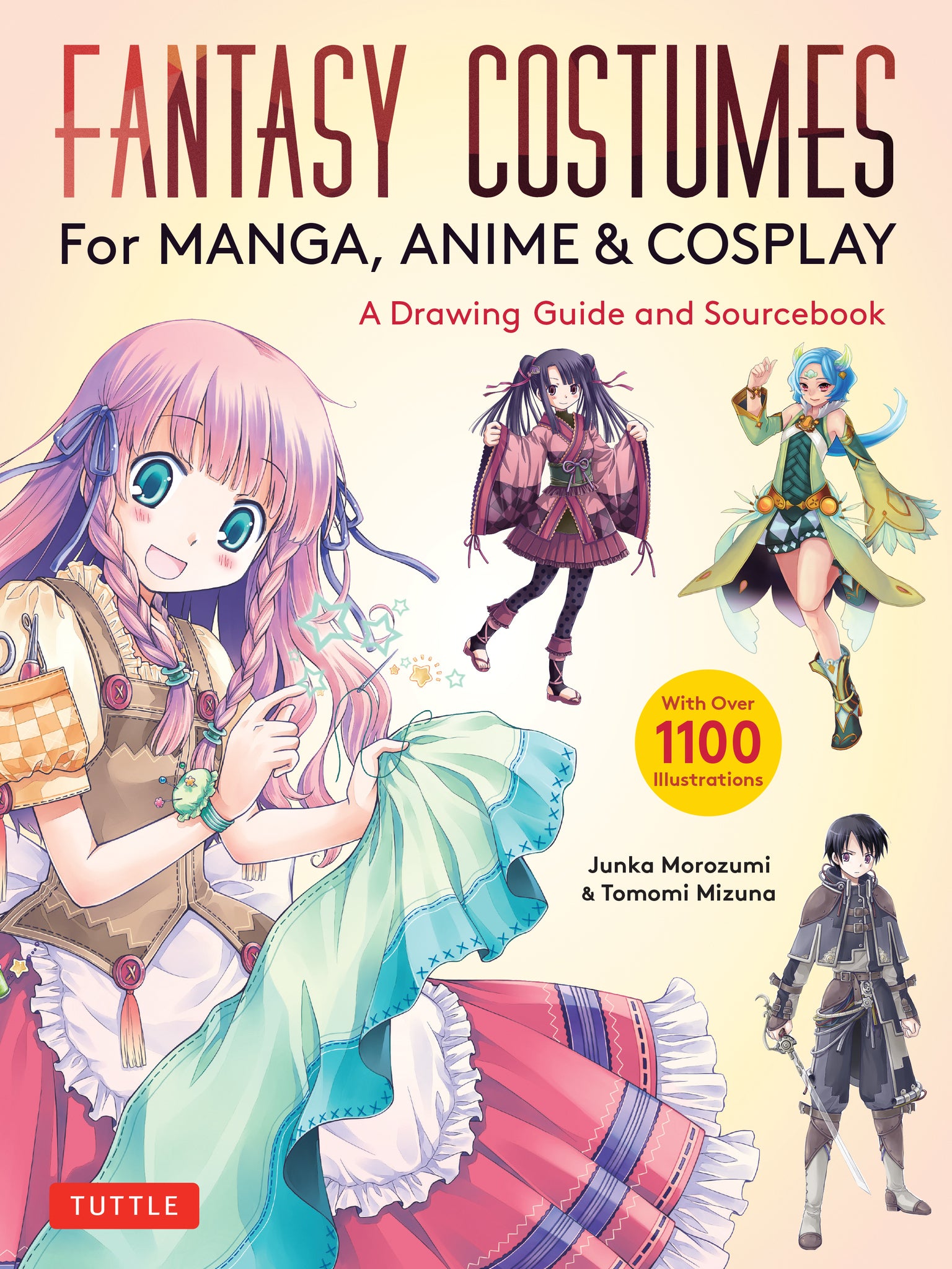 Cover image for Fantasy Costumes for Manga, Anime & Cosplay ISBN 9784805317495