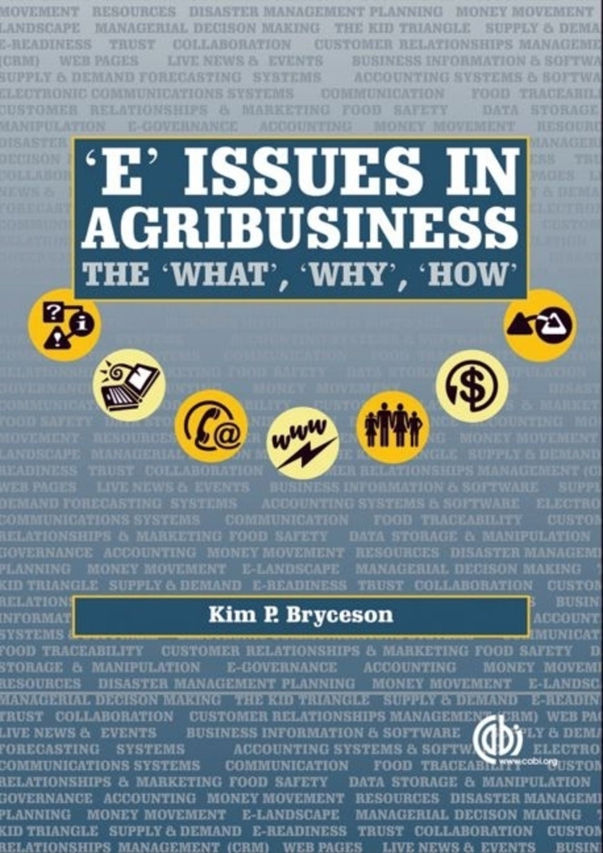 E' Issues in Agribusiness