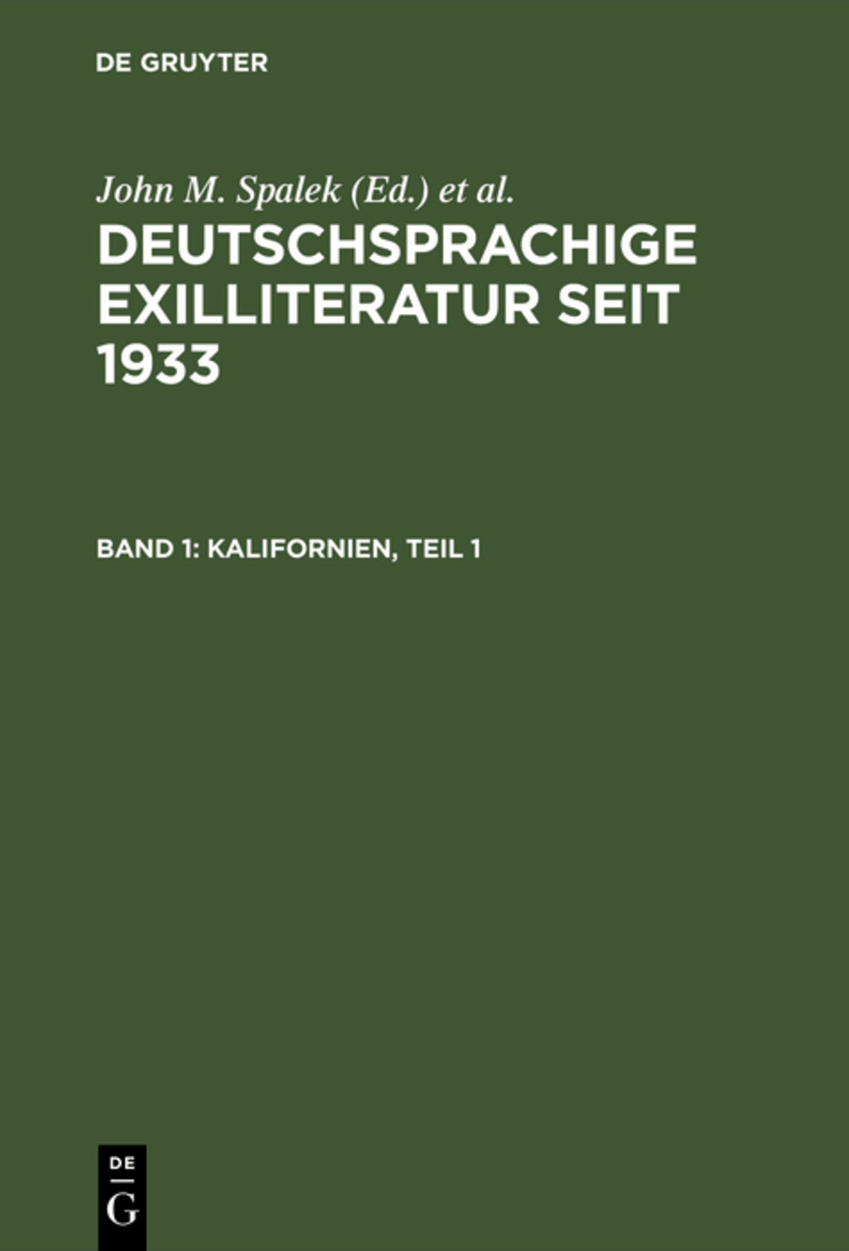 Cover image for Kalifornien ISBN 9783907820445