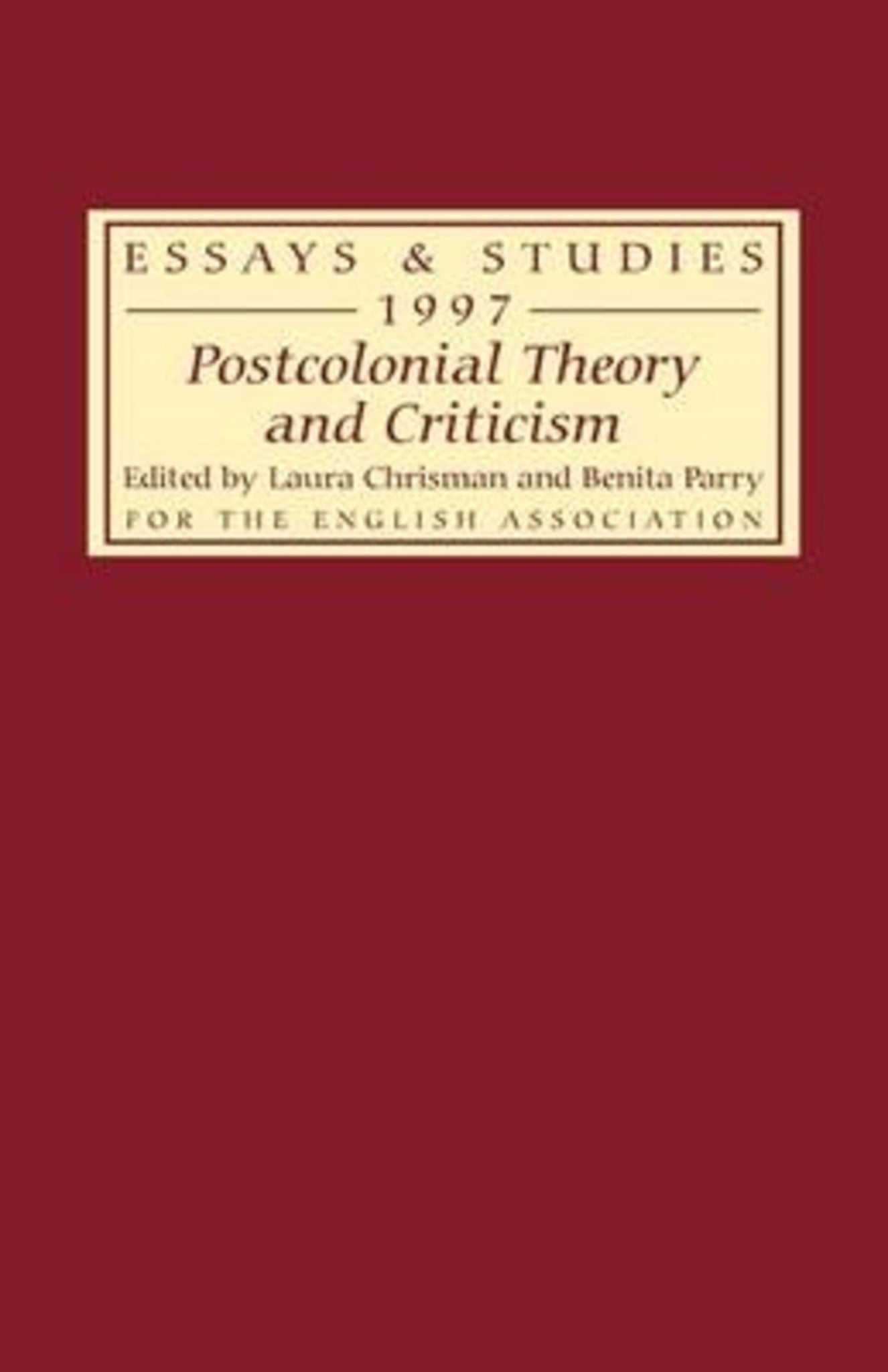Cover image for Postcolonial Theory and Criticism ISBN 9780859915540