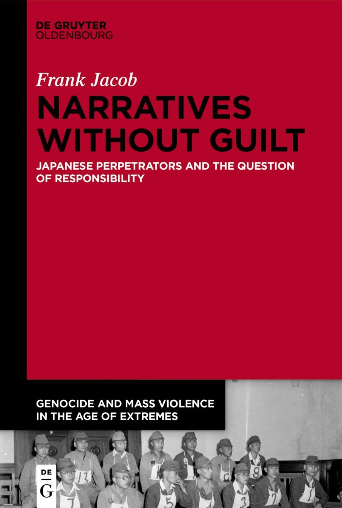 Cover image for Narratives Without Guilt ISBN 9783110737028