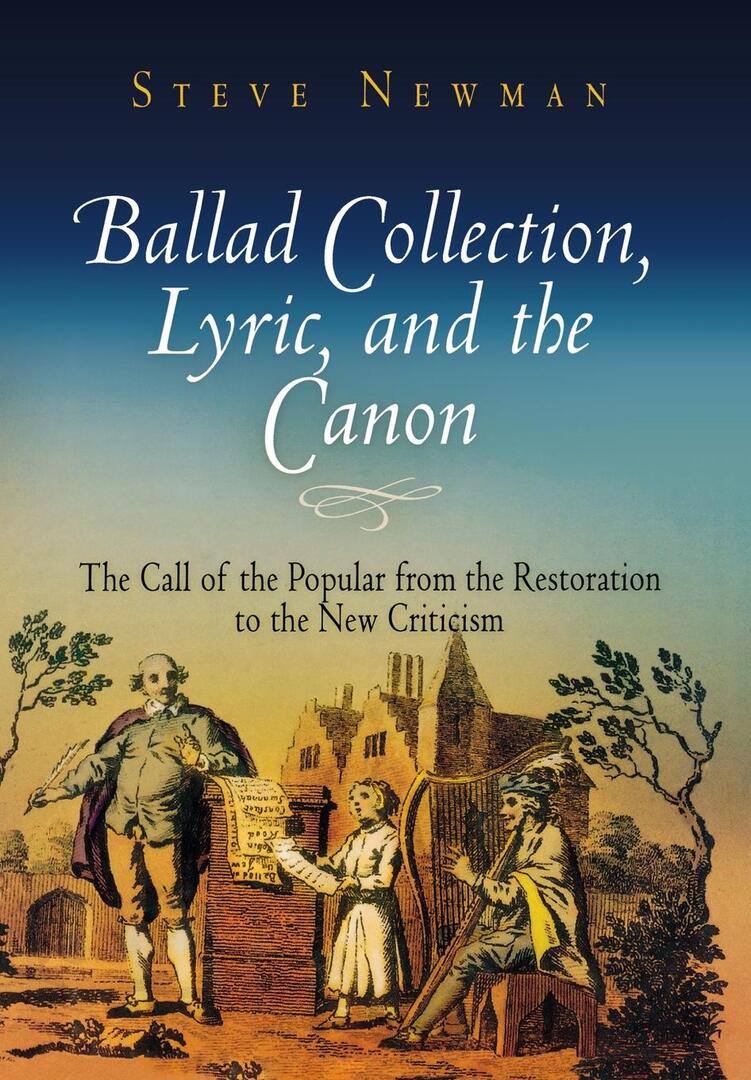 Cover image for Ballad Collection, Lyric, and the Canon ISBN 9780812240092