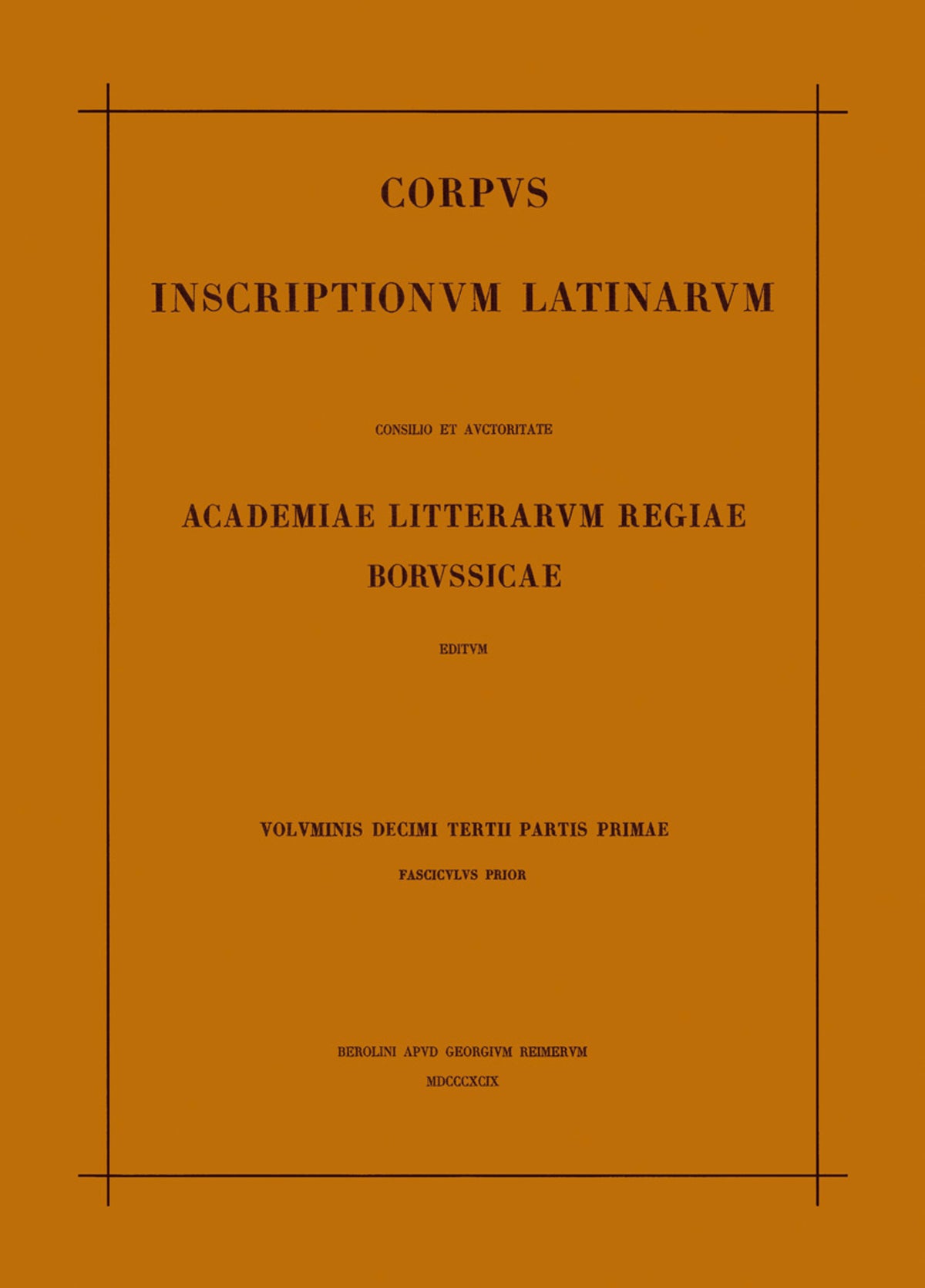 Inscriptiones Aquitaniae et Lugdunensis