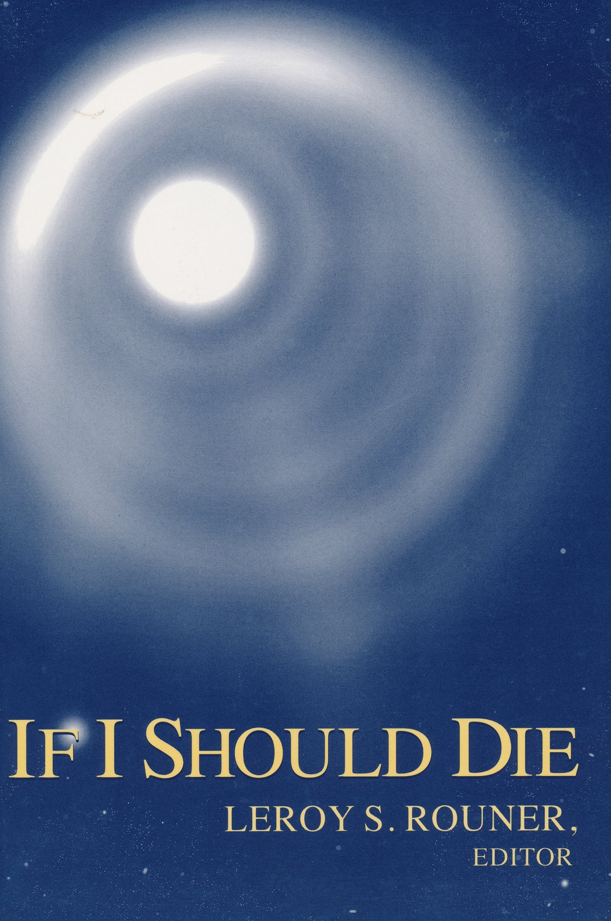 Cover image for If I Should Die ISBN 9780268031602