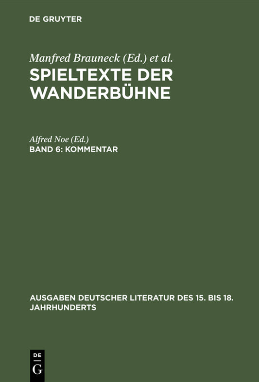 Kommentar zu Band I–V