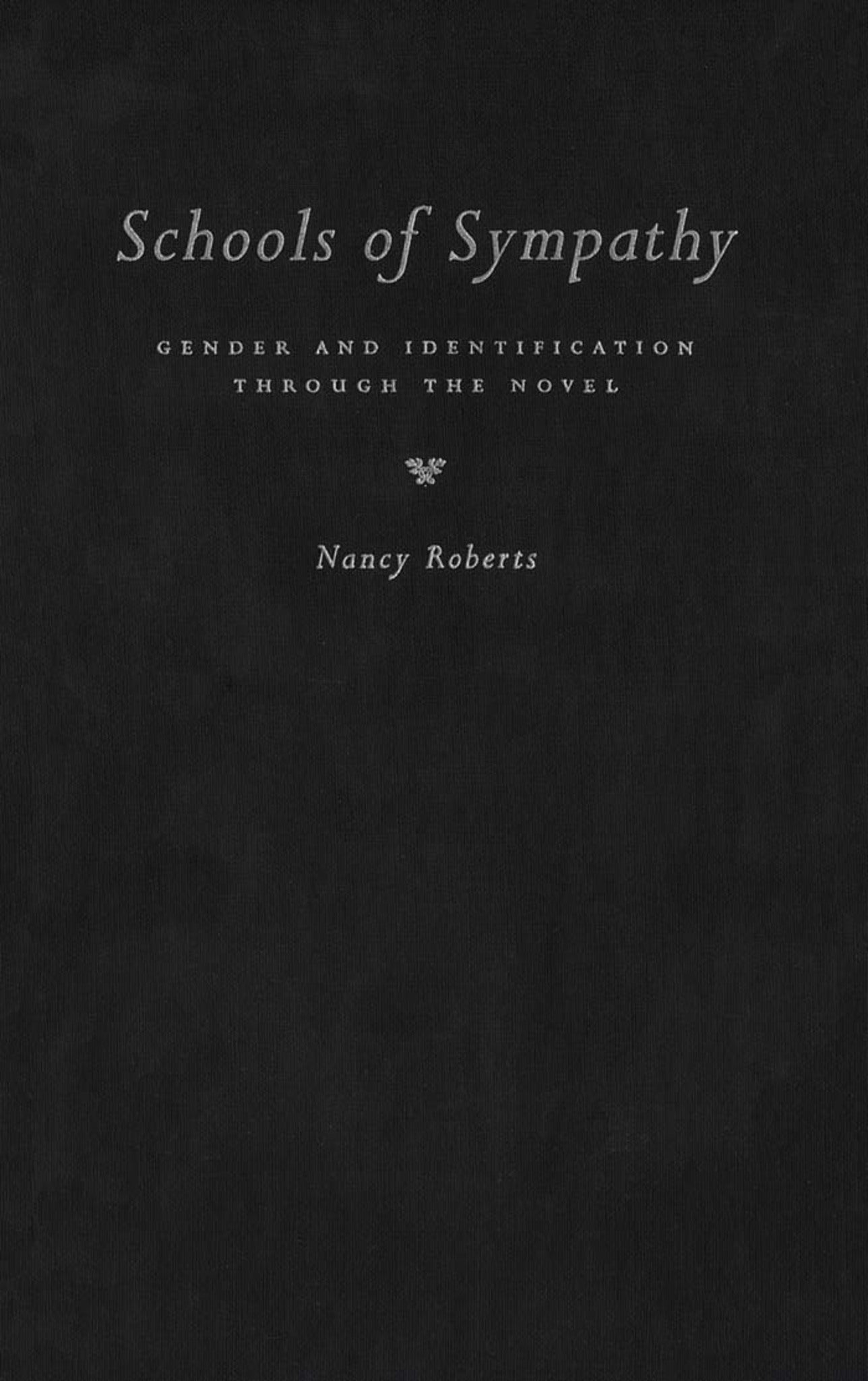 Cover image for Schools of Sympathy ISBN 9780773516854