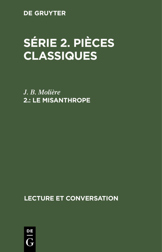 Le misanthrope