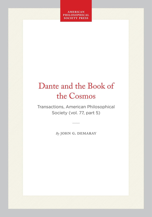 Dante and the Book of the Cosmos