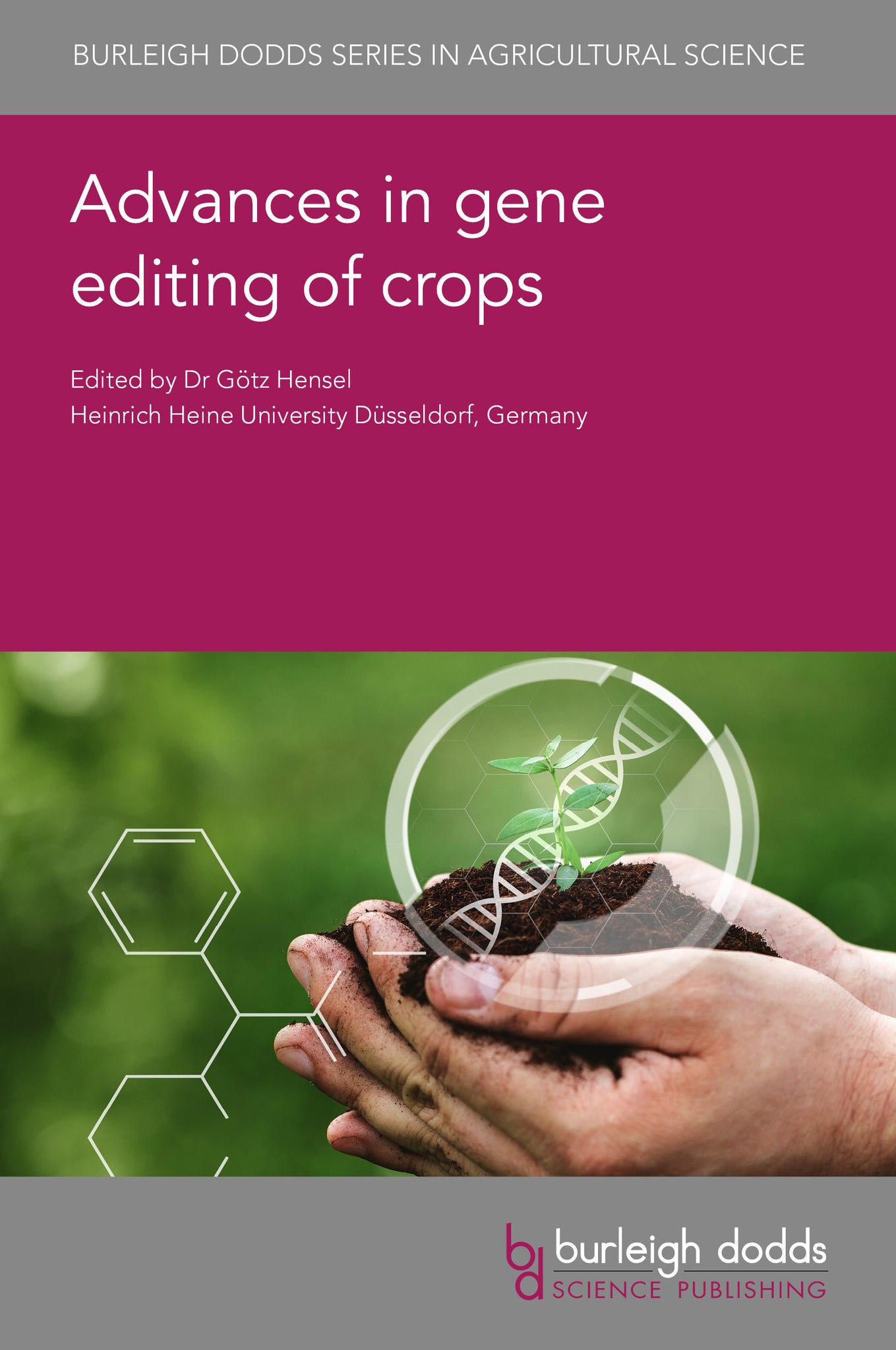 Cover image for Advances in gene editing of crops ISBN 9781835455609