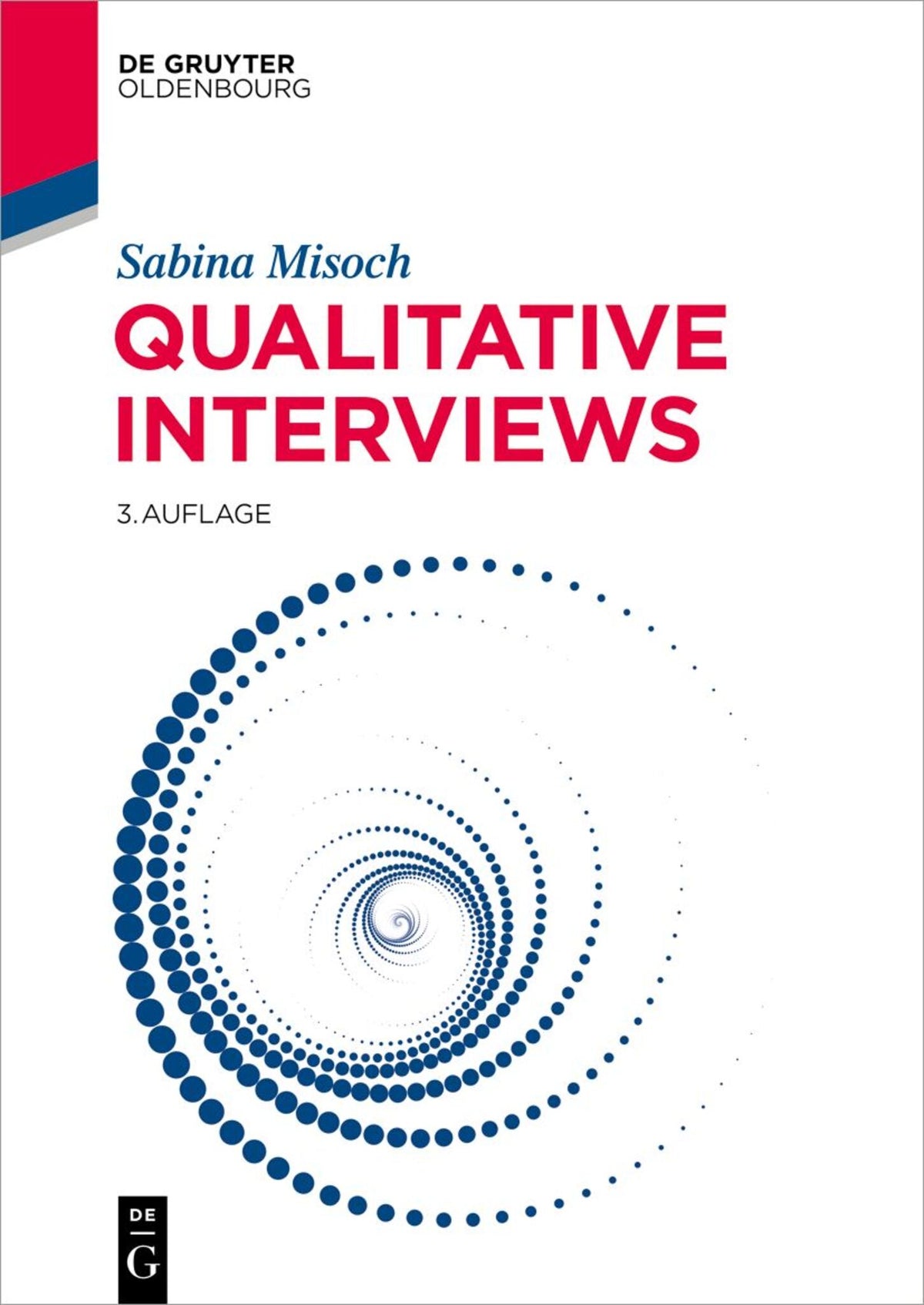 Cover image for Qualitative Interviews ISBN 9783111471280