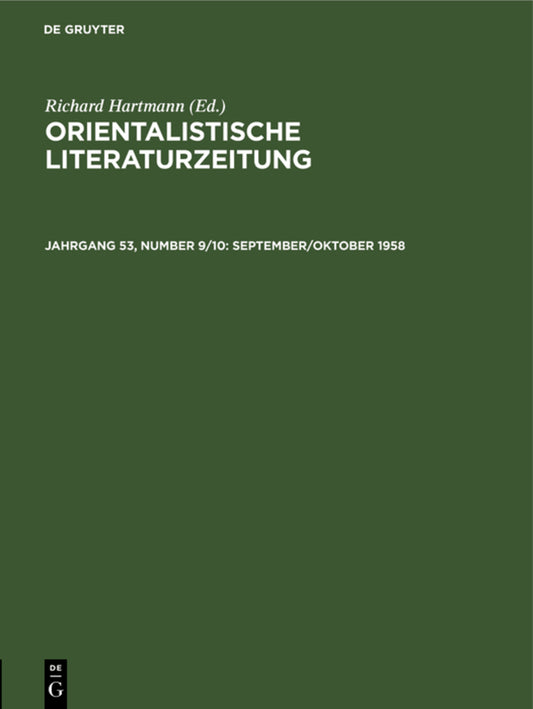 September/Oktober 1958