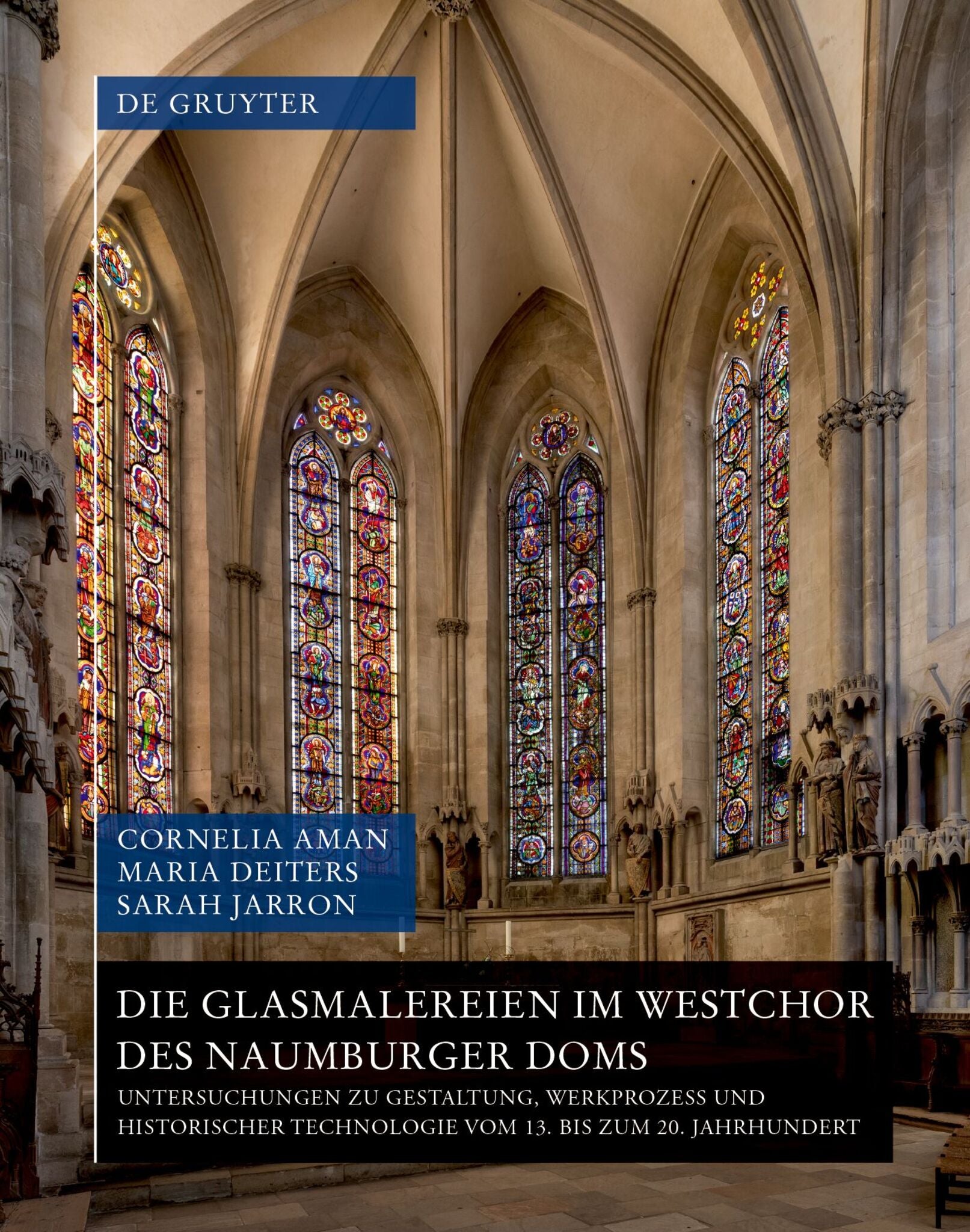 Cover image for Die Glasmalereien im Westchor des Naumburger Doms ISBN 9783689243142