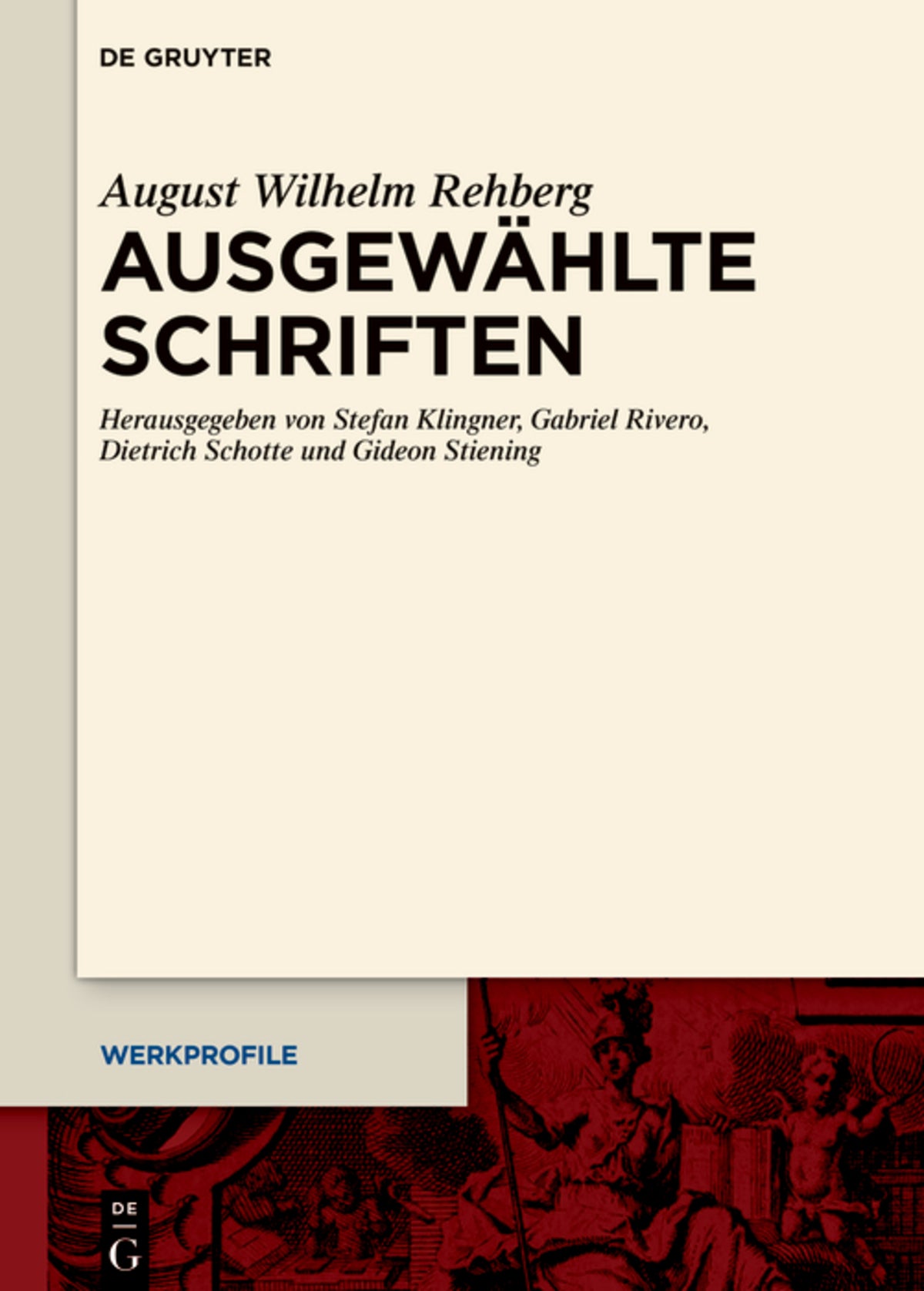 Cover image for Ausgewählte Schriften ISBN 9783112231043