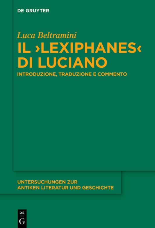 Il ›Lexiphanes‹ di Luciano