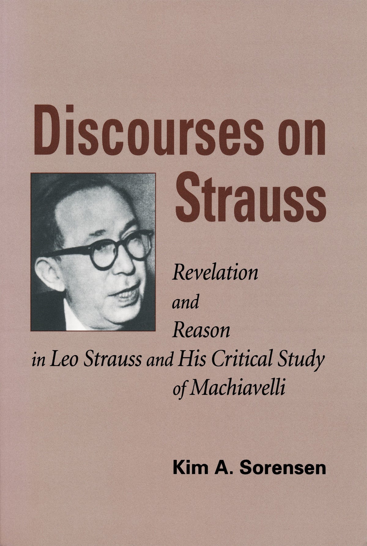 Cover image for Discourses on Strauss ISBN 9780268041175