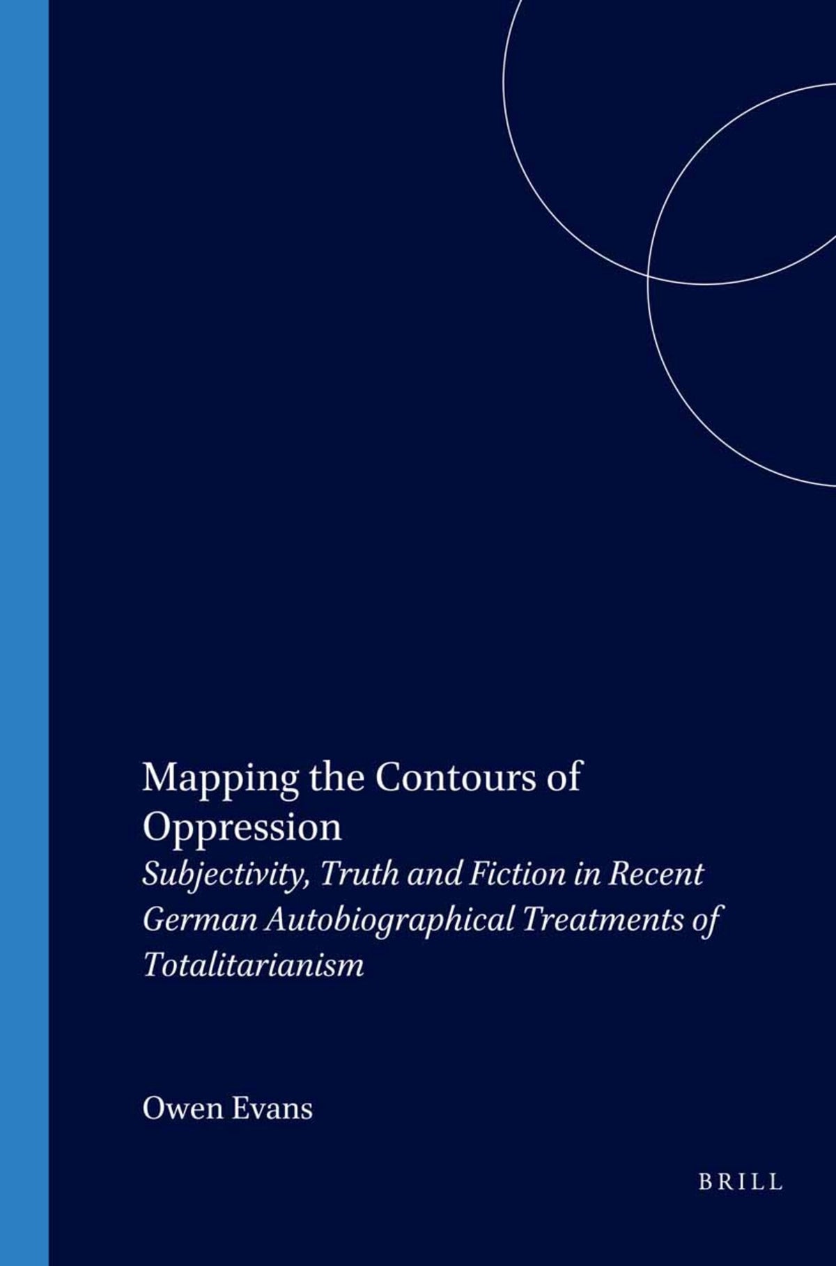 Cover image for Mapping the Contours of Oppression ISBN 9789042017191