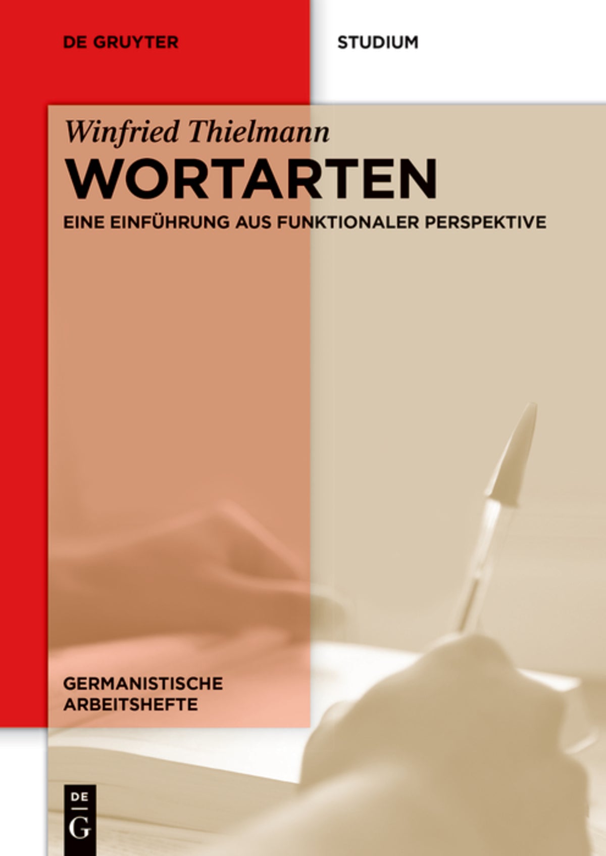 Cover image for Wortarten ISBN 9783110667943