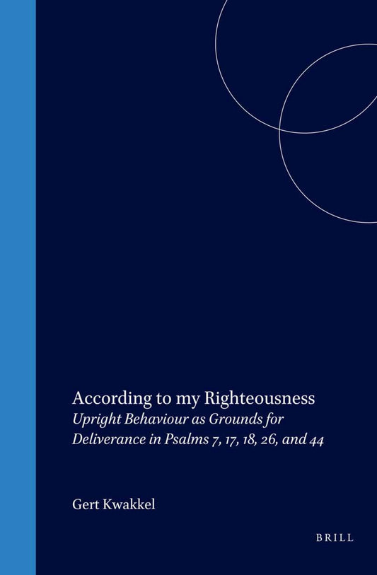 According to my Righteousness