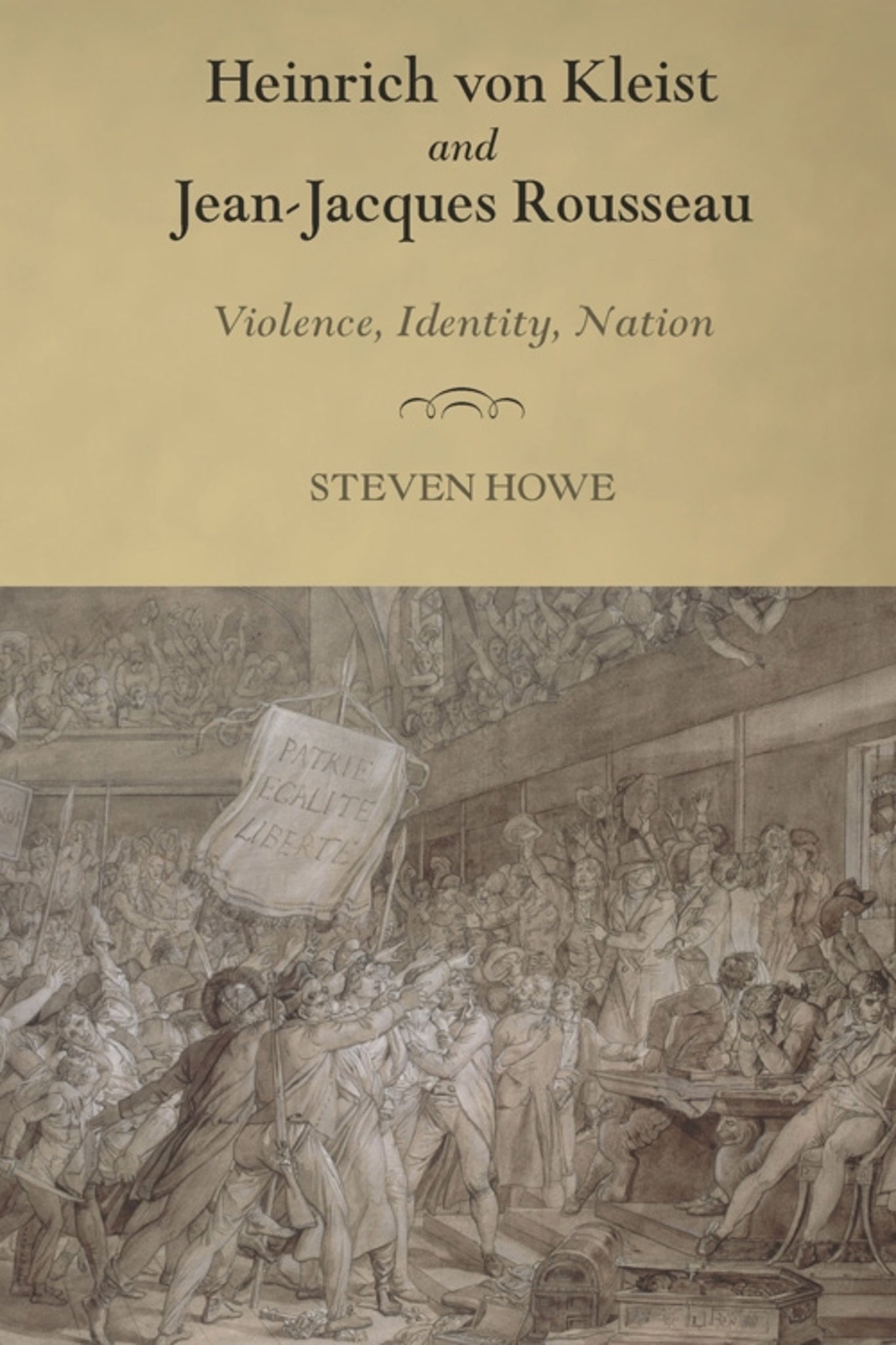 Cover image for Heinrich von Kleist and Jean-Jacques Rousseau ISBN 9781571135544