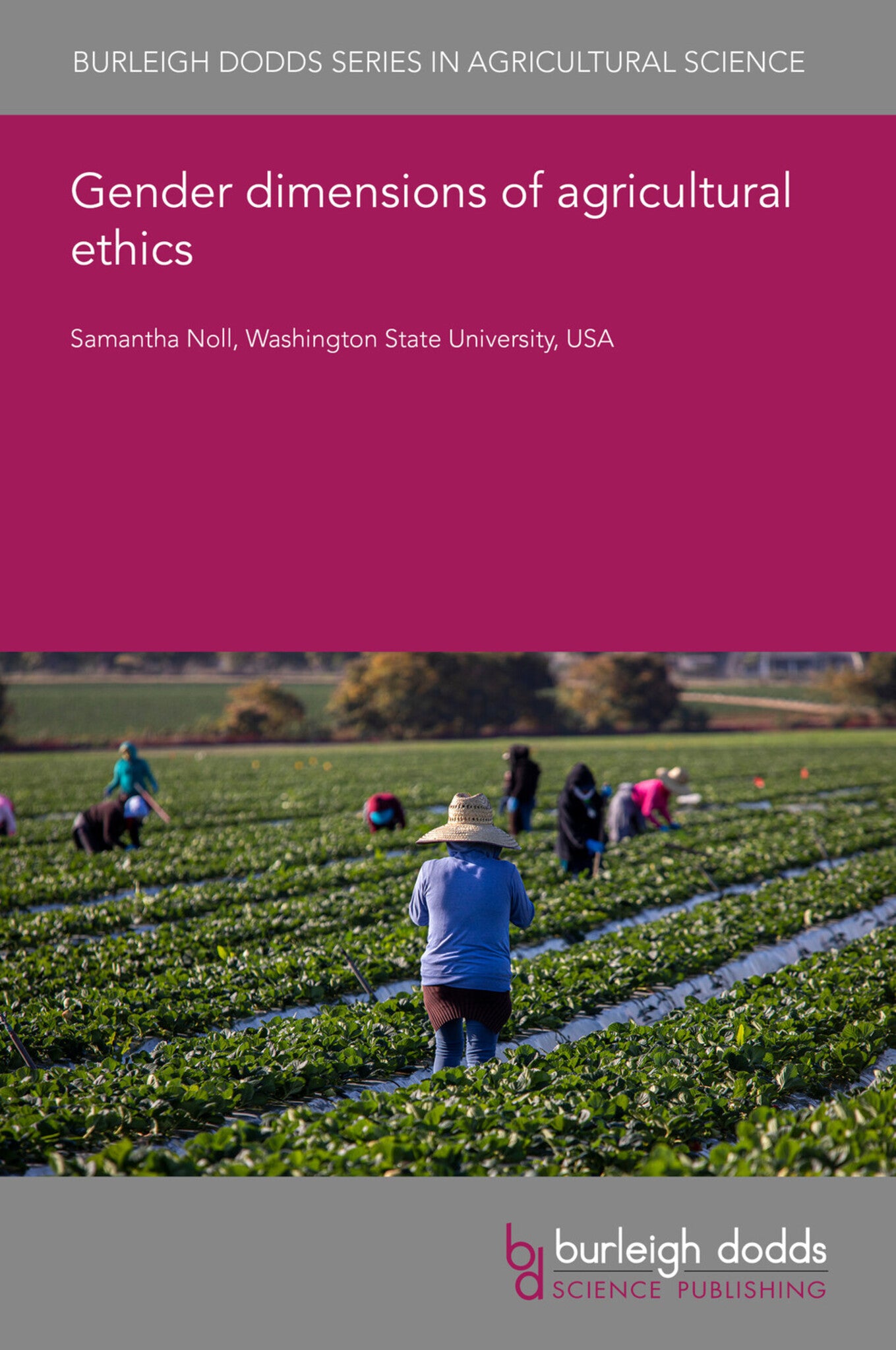 Cover image for Gender dimensions of agricultural ethics ISBN 9781801468879