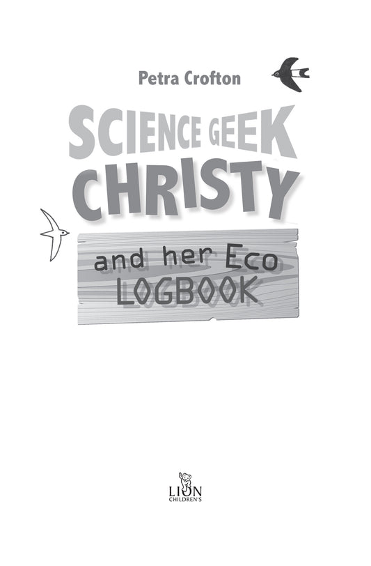 Science Geek Christy and her Eco-Logbook