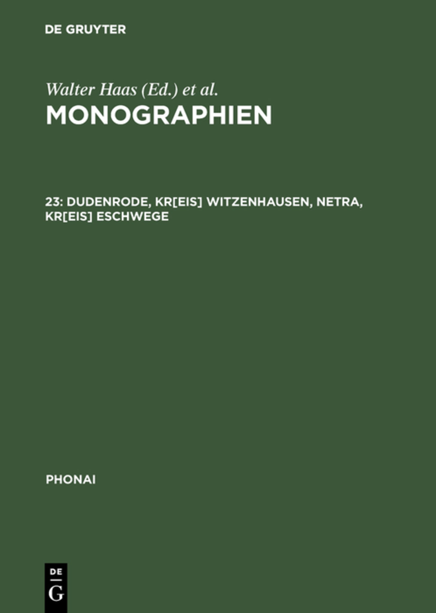 Dudenrode, Kr[eis] Witzenhausen, Netra, Kr[eis] Eschwege