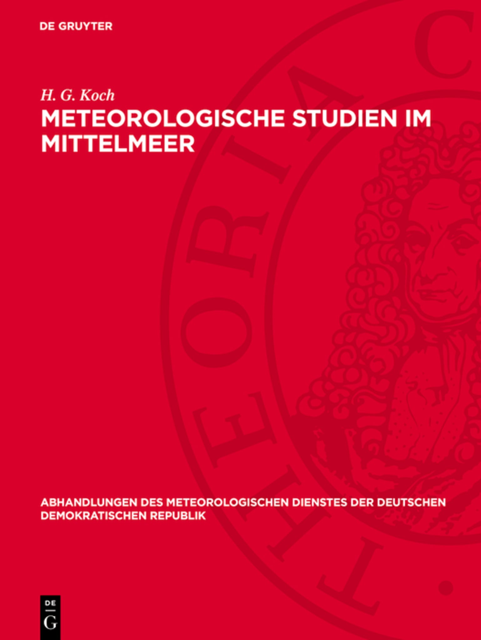 Meteorologische Studien im Mittelmeer