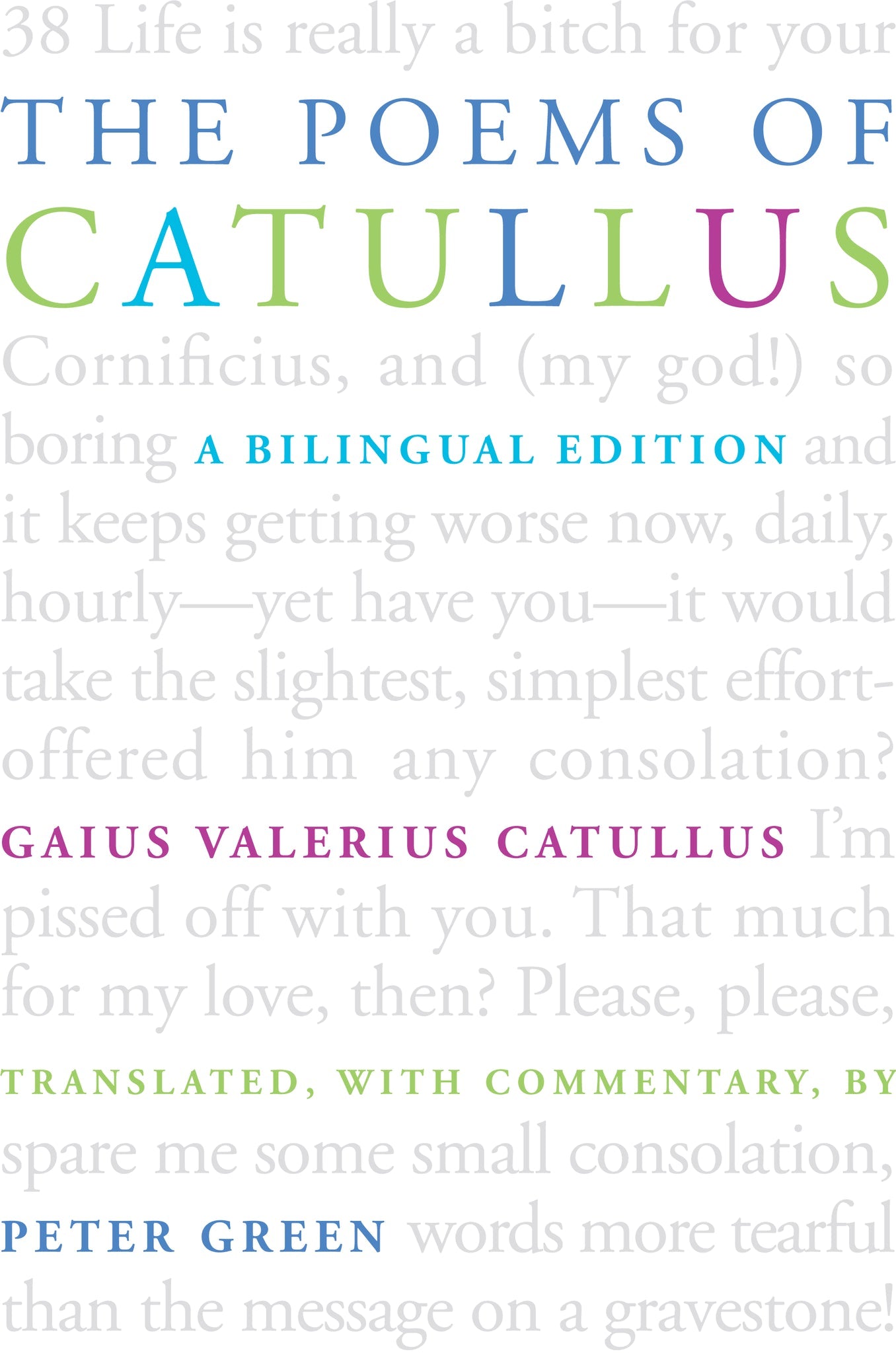 Cover image for The Poems of Catullus ISBN 9780520253865