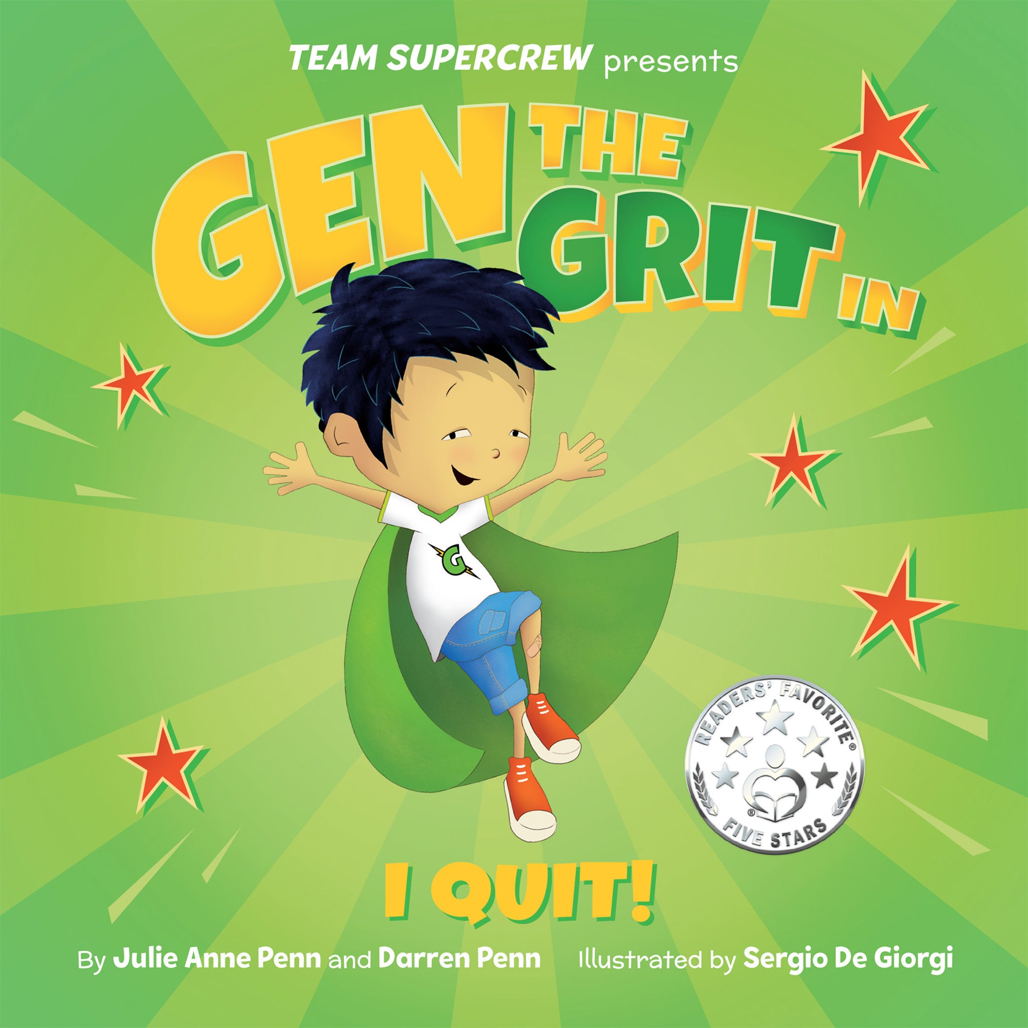 Cover image for Gen the Grit in I Quit!